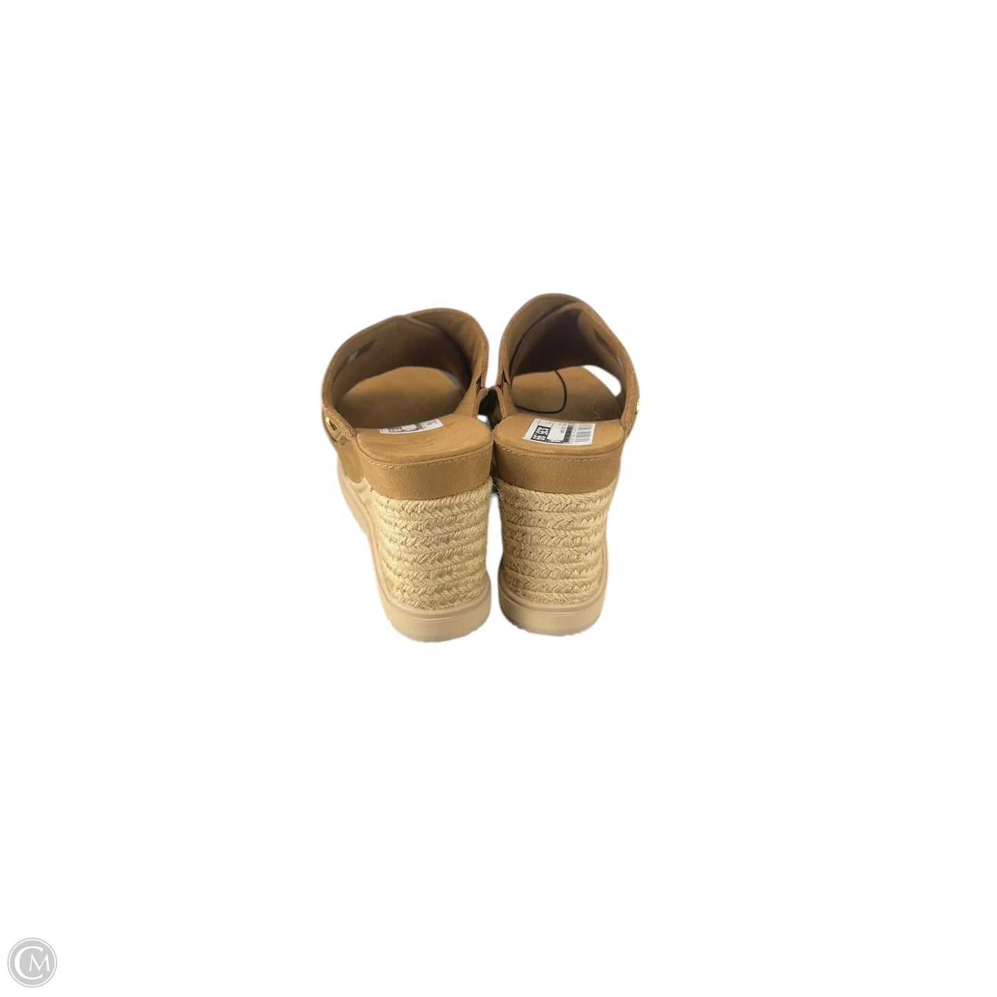 Sandals Designer By Ugg In Brown, Size: 9