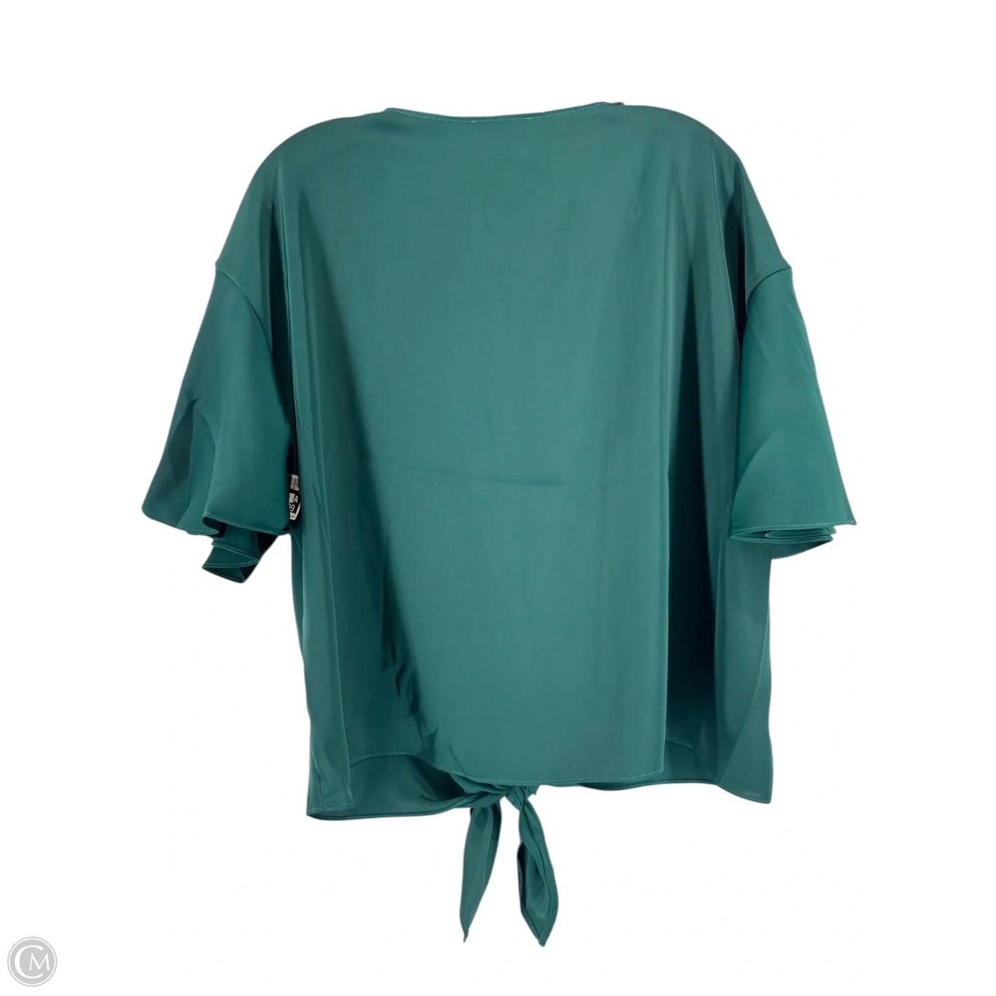 Top Short Sleeve By Modern Works In Green, Size: L