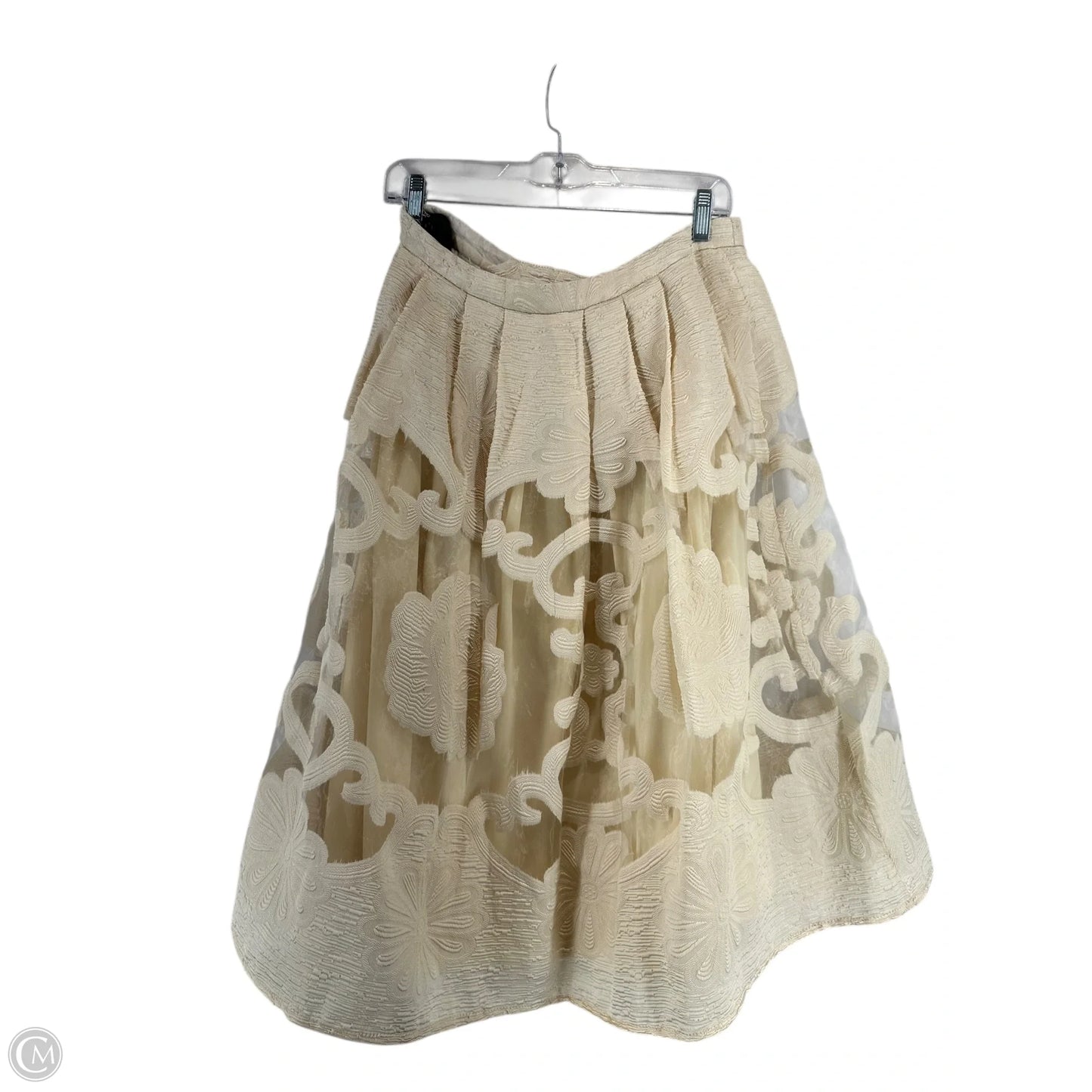 Skirt Midi By Jealous Tomato In Cream, Size: L