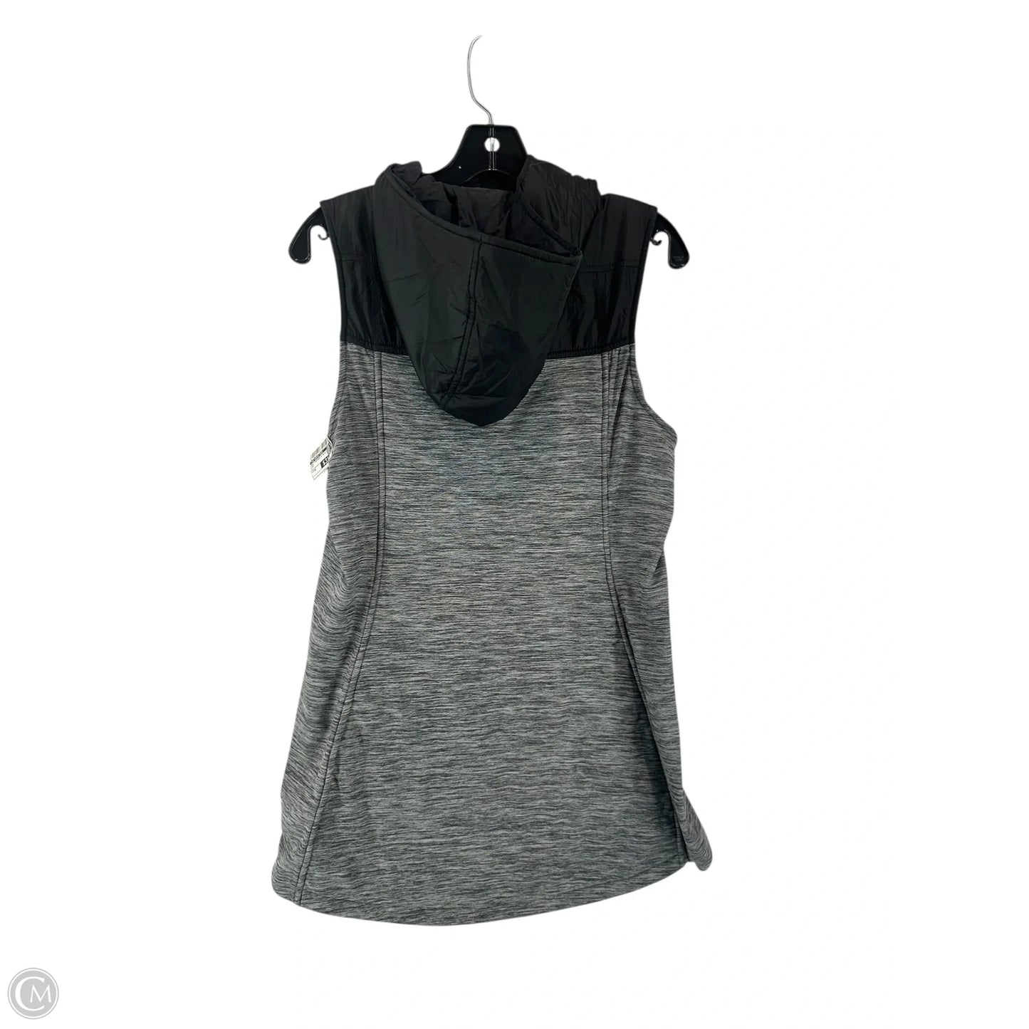 Vest Puffer & Quilted By The North Face In Grey, Size: M