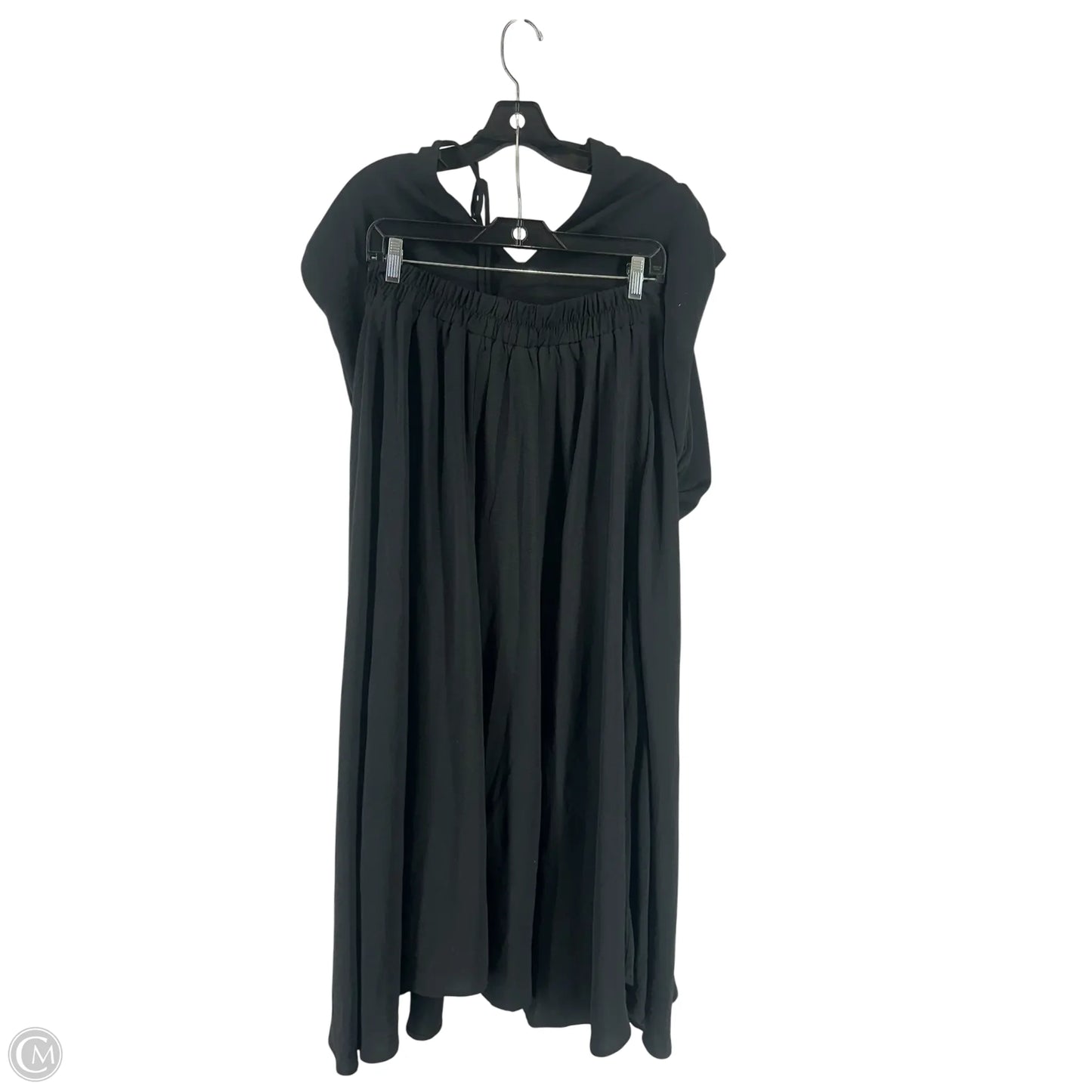 Skirt Set 2pc By Blu Pepper In Black, Size: L