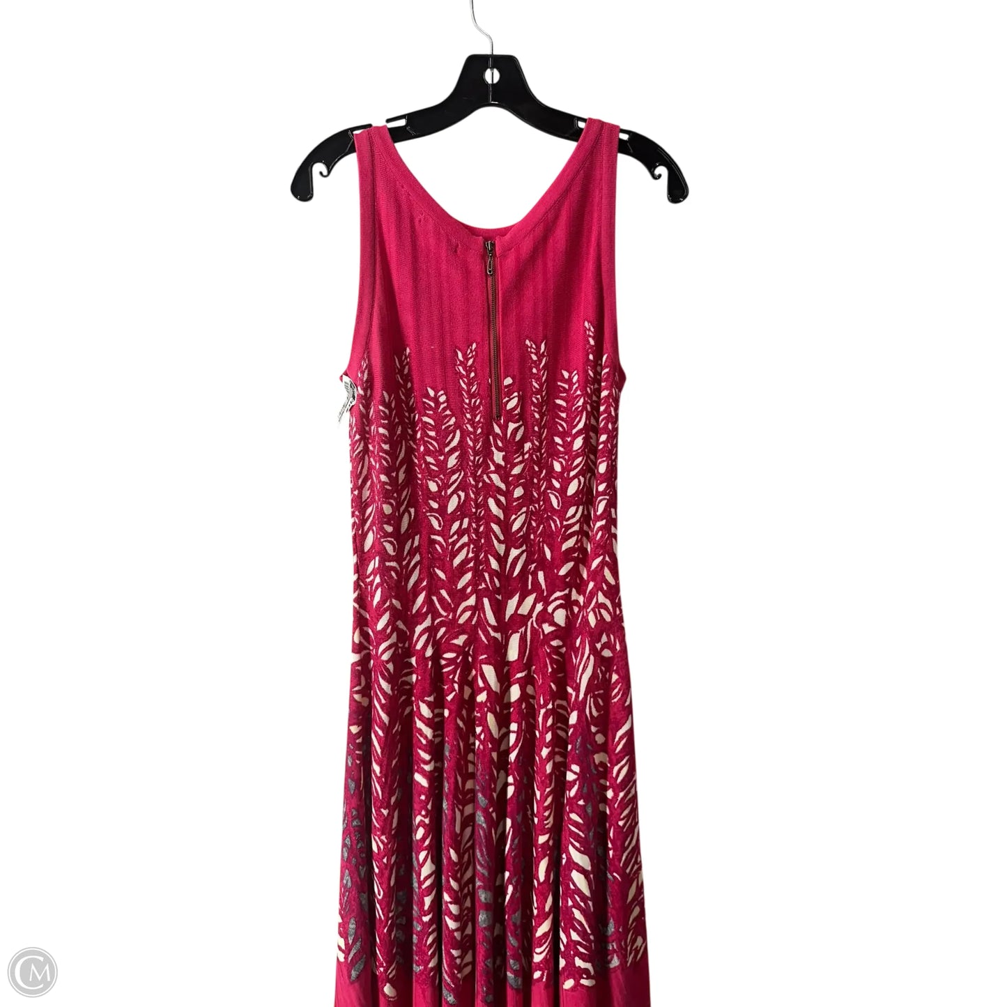 Dress Casual Midi By Nic + Zoe In Pink, Size: M