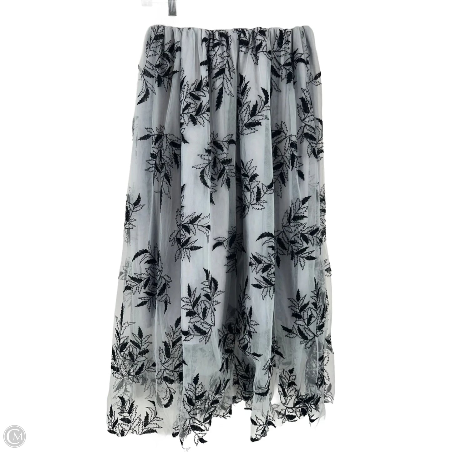 Skirt Midi By Clothes Mentor In Grey, Size: S