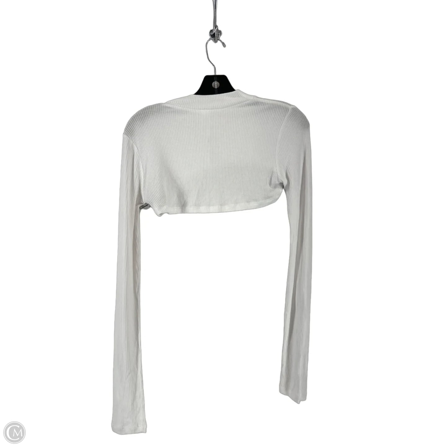 Athletic Top Long Sleeve Crewneck By Alo In White, Size: M