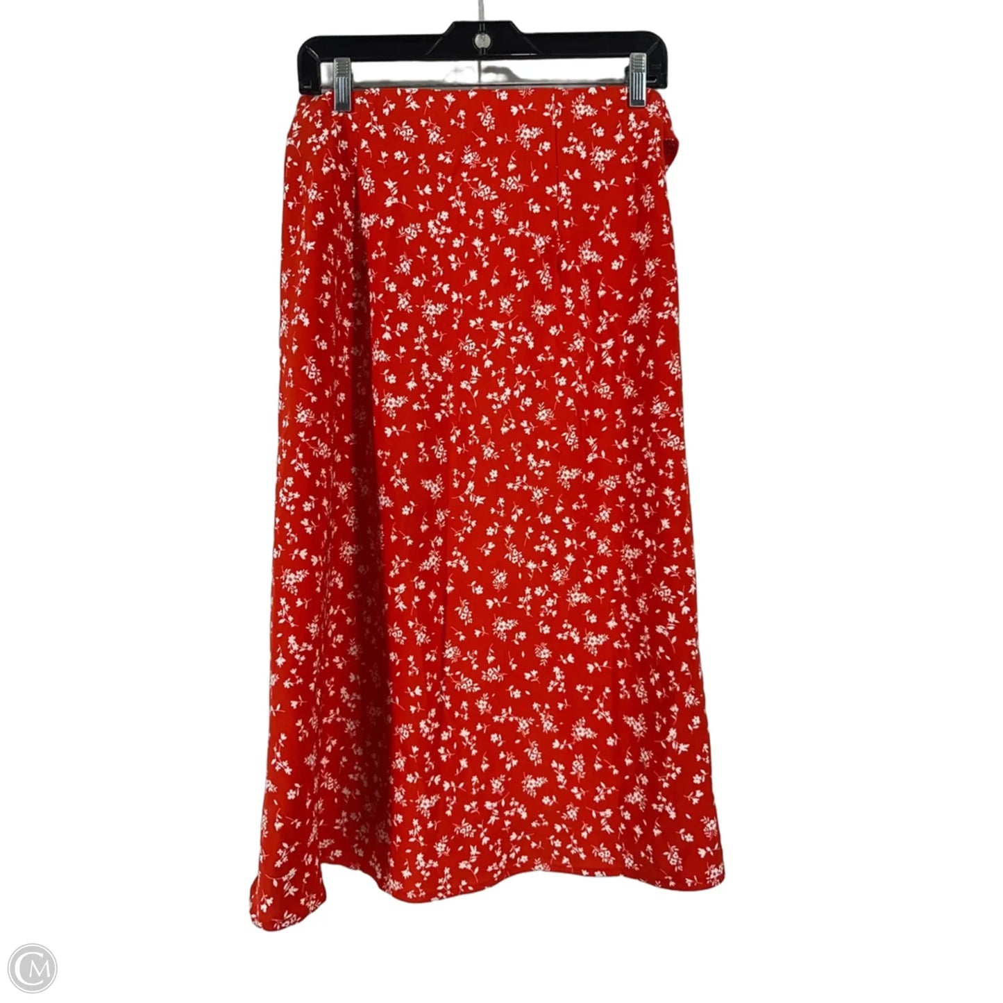 Skirt Midi By Rachel Zoe In Red & White, Size: 8
