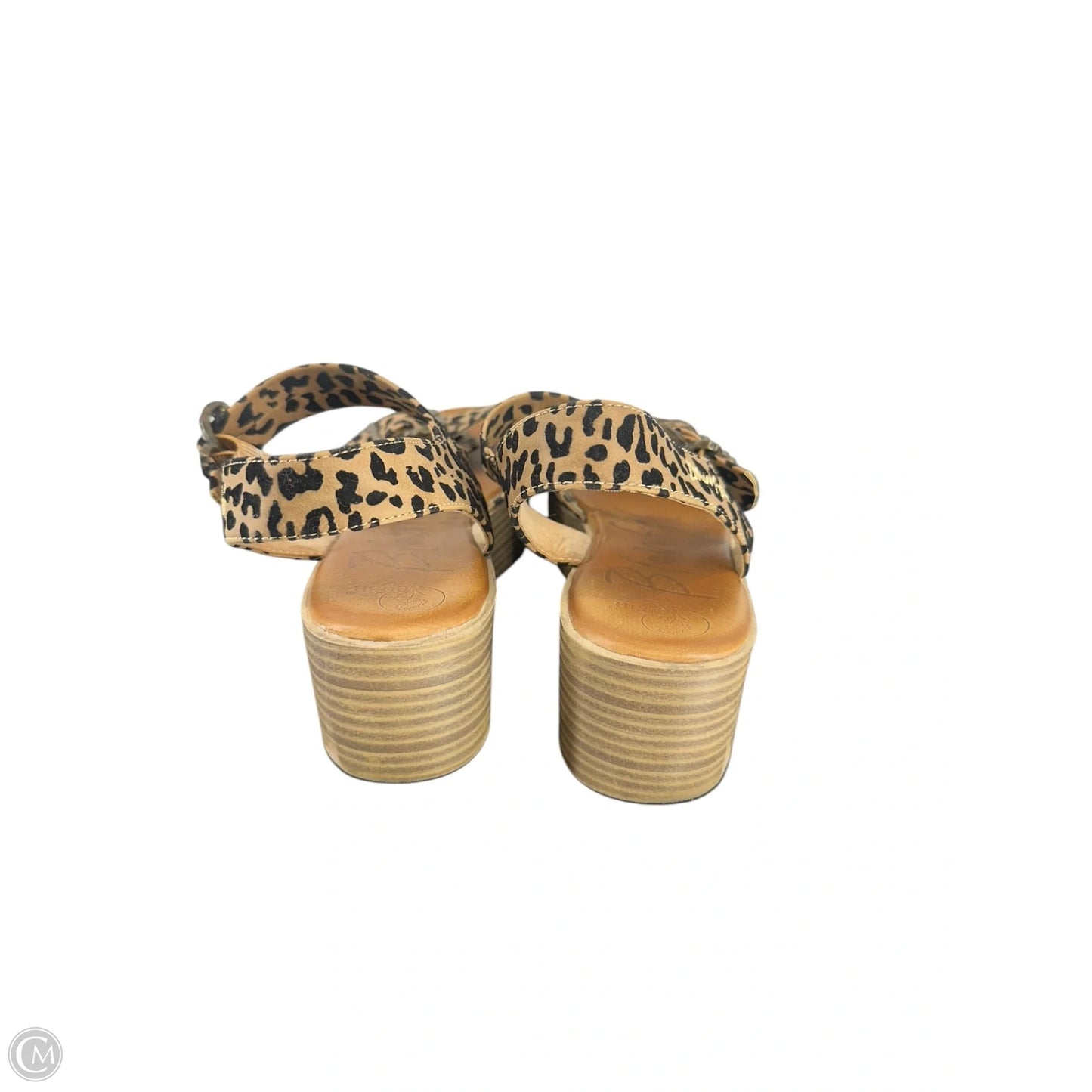 Sandals Flats By Blowfish In Animal Print, Size: 8