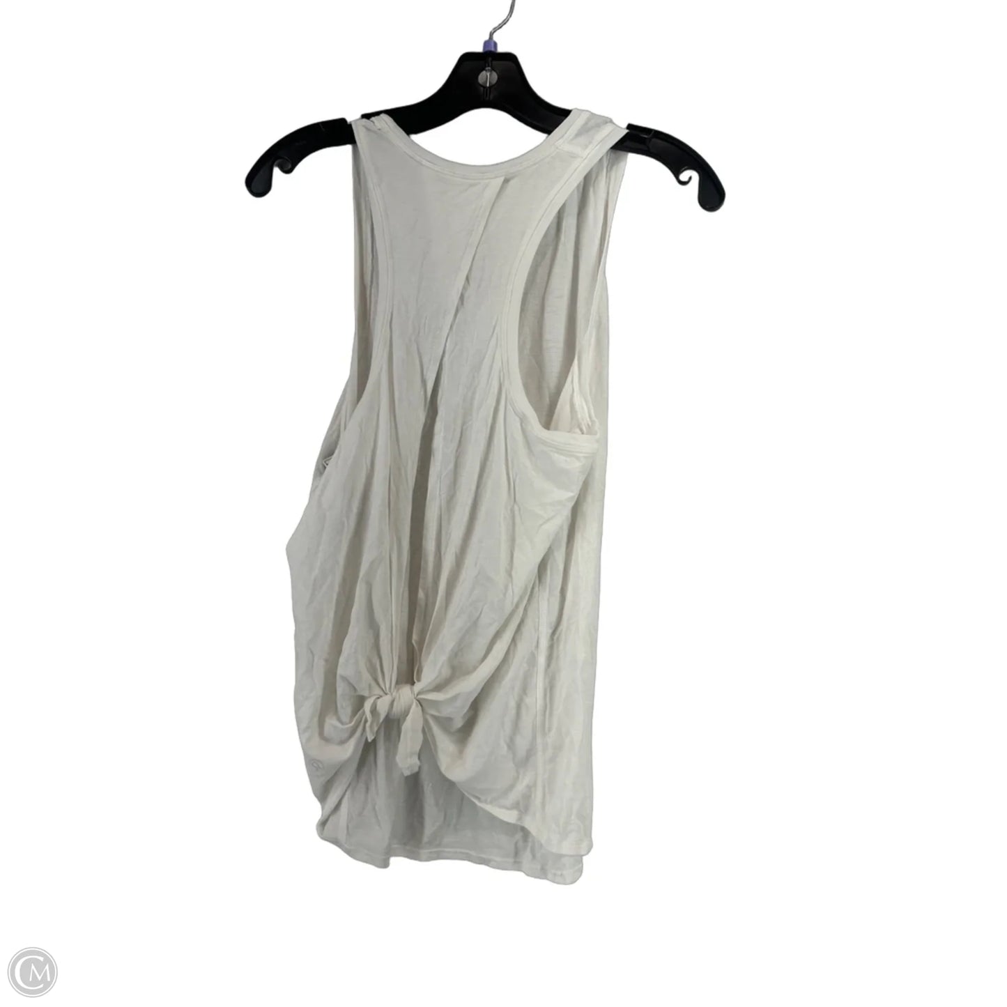 Athletic Tank Top By Lululemon In White, Size: 6