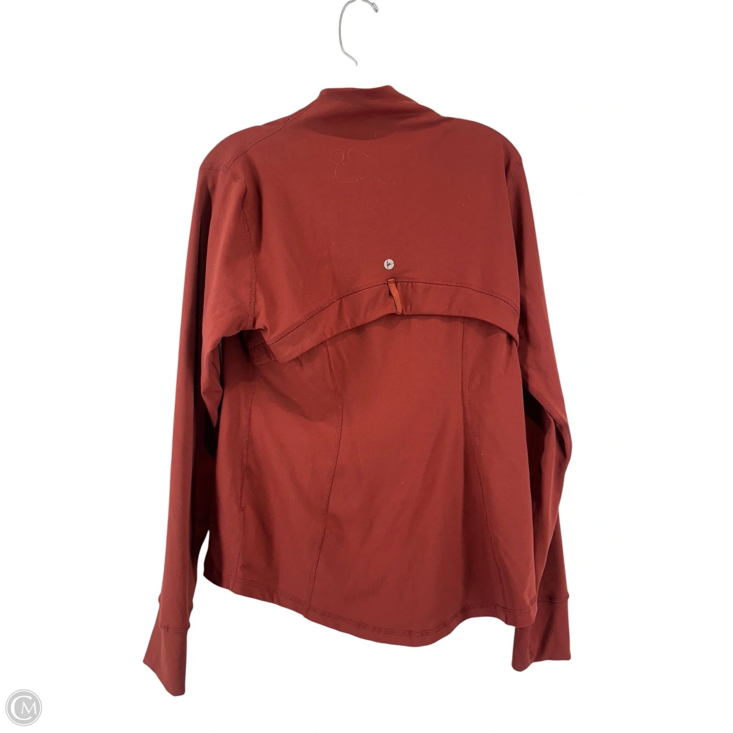 Athletic Jacket By 90 Degrees By Reflex In Brown, Size: L