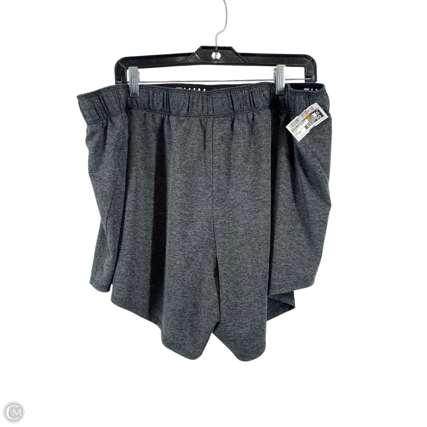 Athletic Shorts By Nike Apparel In Grey, Size: 2x