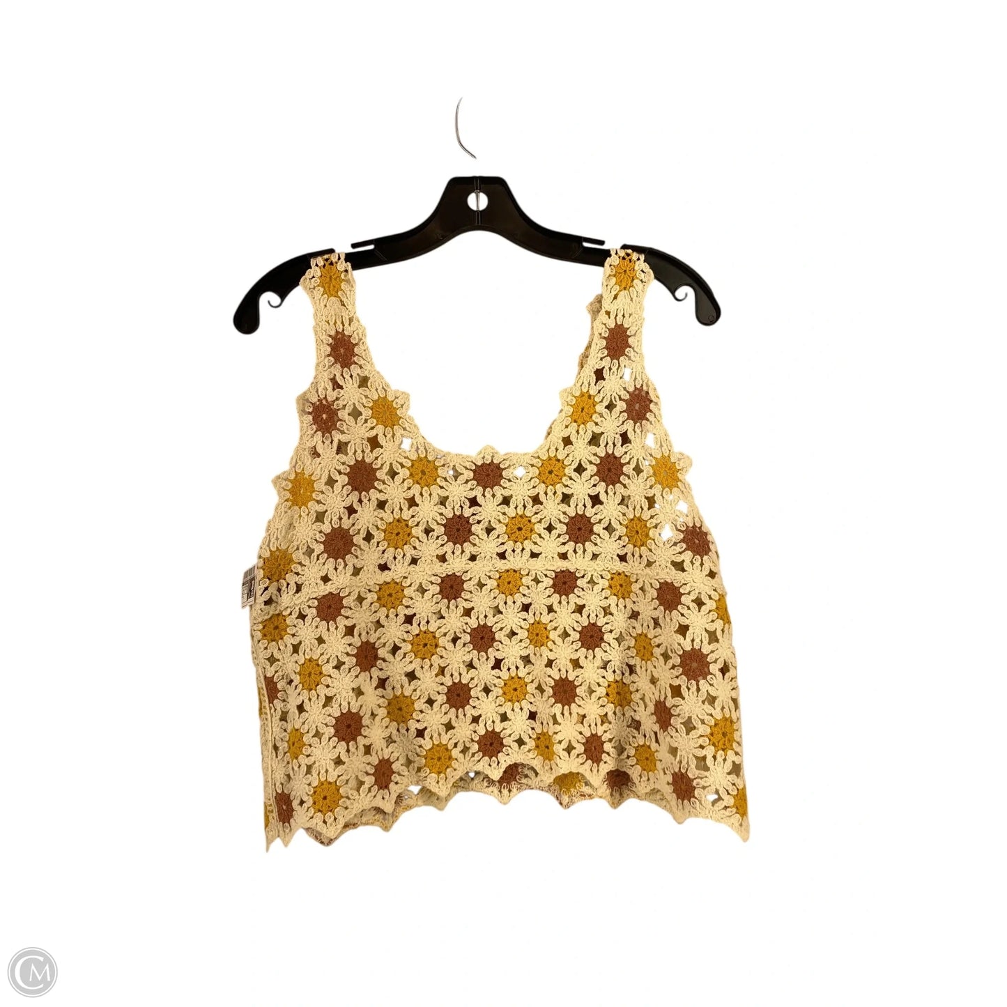 Top Sleeveless By Clothes Mentor In Floral Print, Size: L