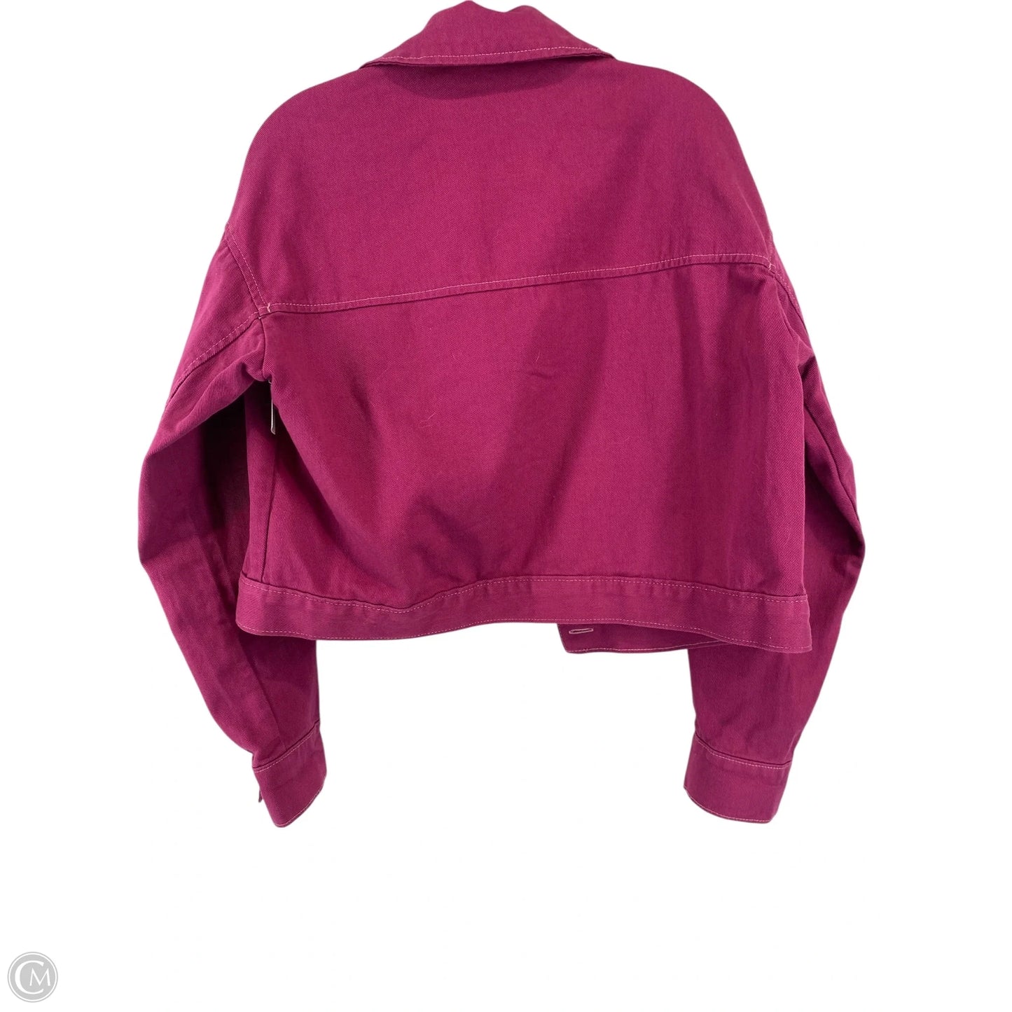 Jacket Shirt By Old Navy In Purple, Size: M