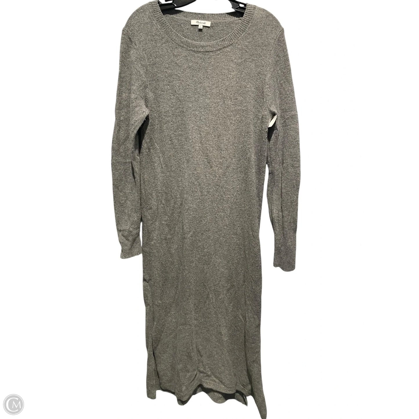 Dress Sweater By Madewell In Grey, Size: L