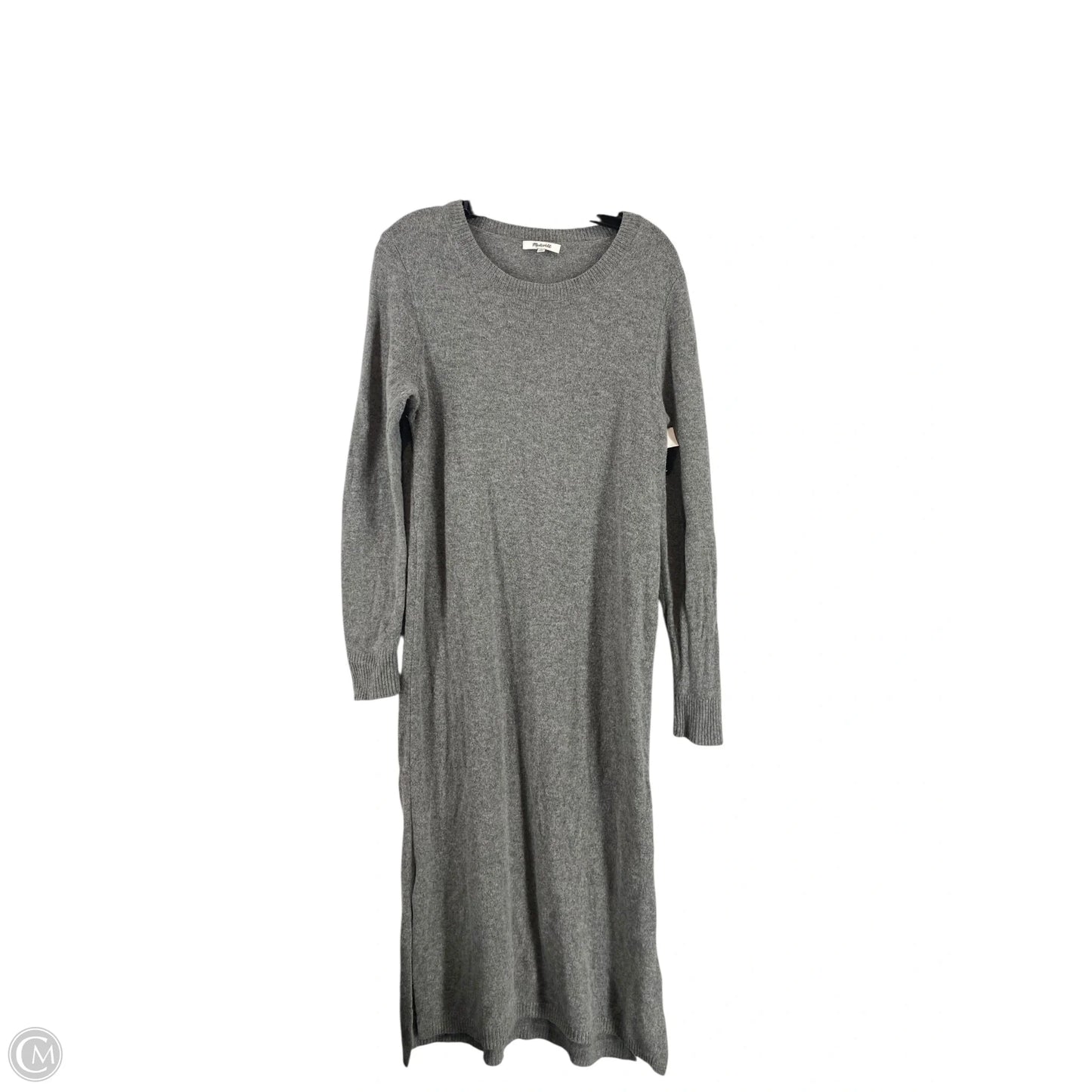 Dress Sweater By Madewell In Grey, Size: L