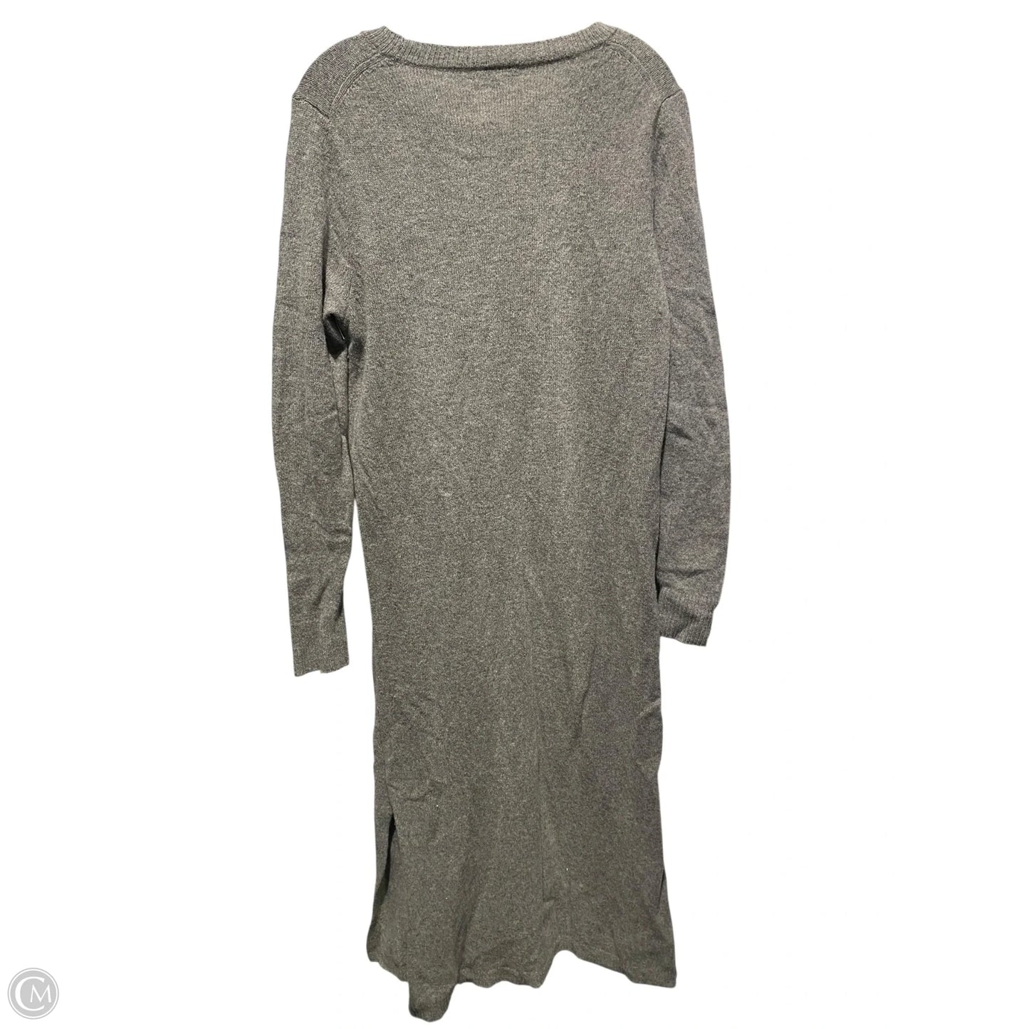 Dress Sweater By Madewell In Grey, Size: L