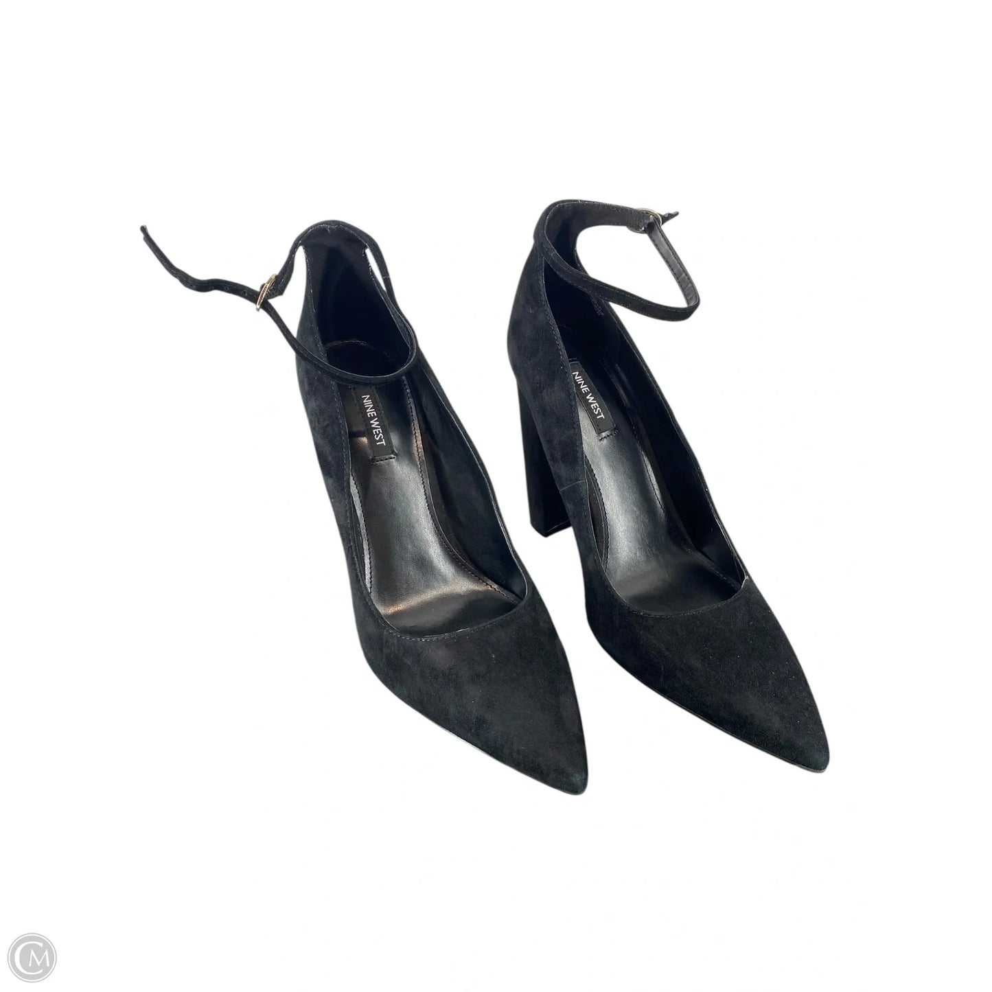 Shoes Heels Block By Nine West In Black, Size: 10