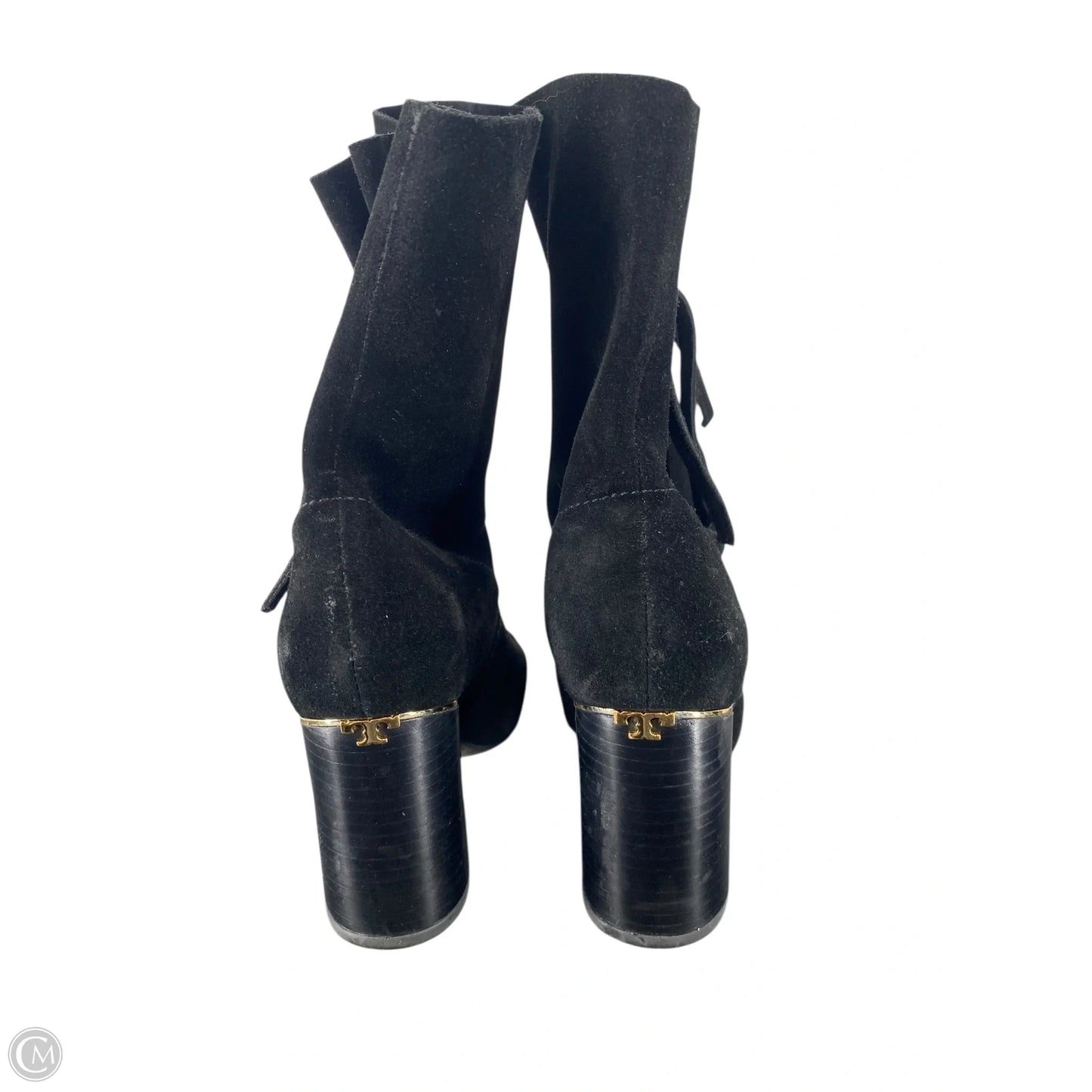 Boots Designer By Tory Burch In Black, Size: 6.5