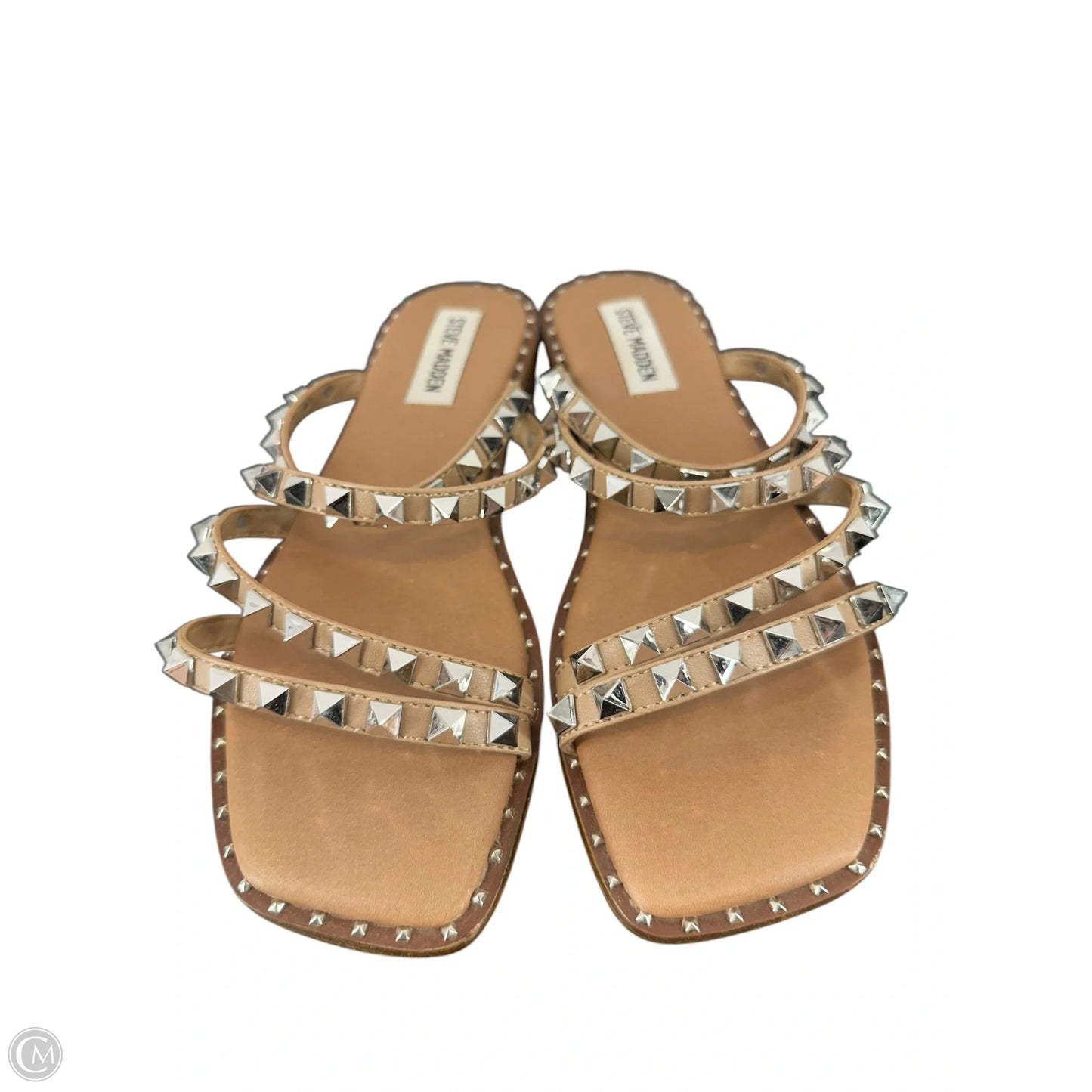 Sandals Flats By Steve Madden In Tan, Size: 7.5