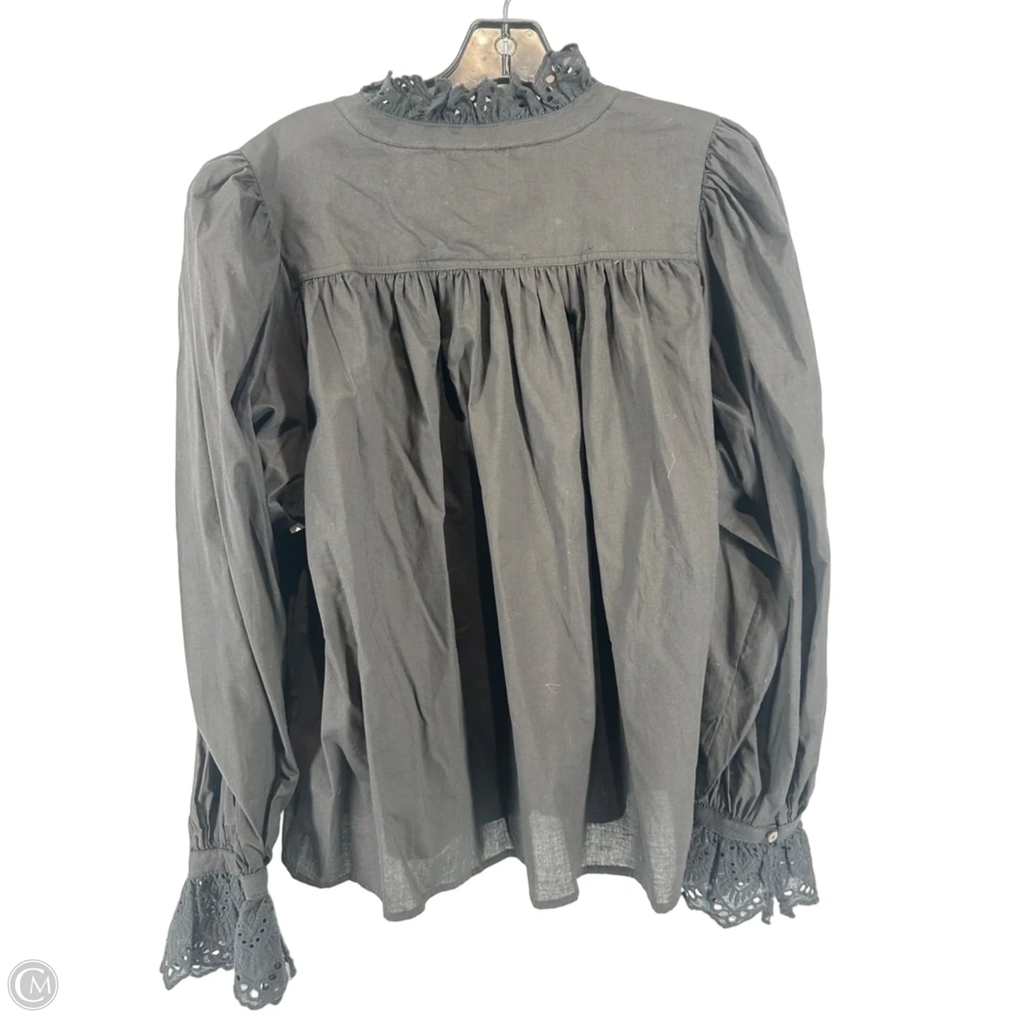 Top Long Sleeve By Entro In Black, Size: M