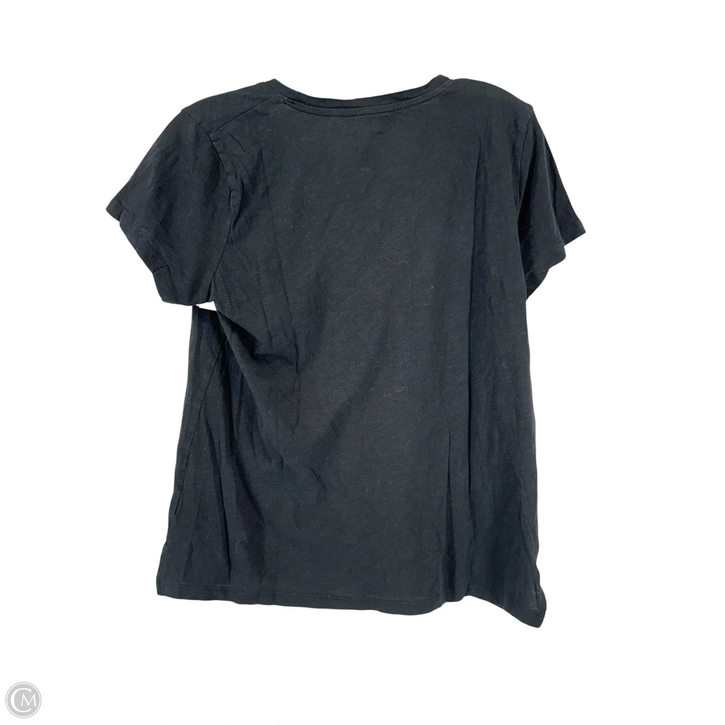 Top Short Sleeve By Madewell In Black, Size: M