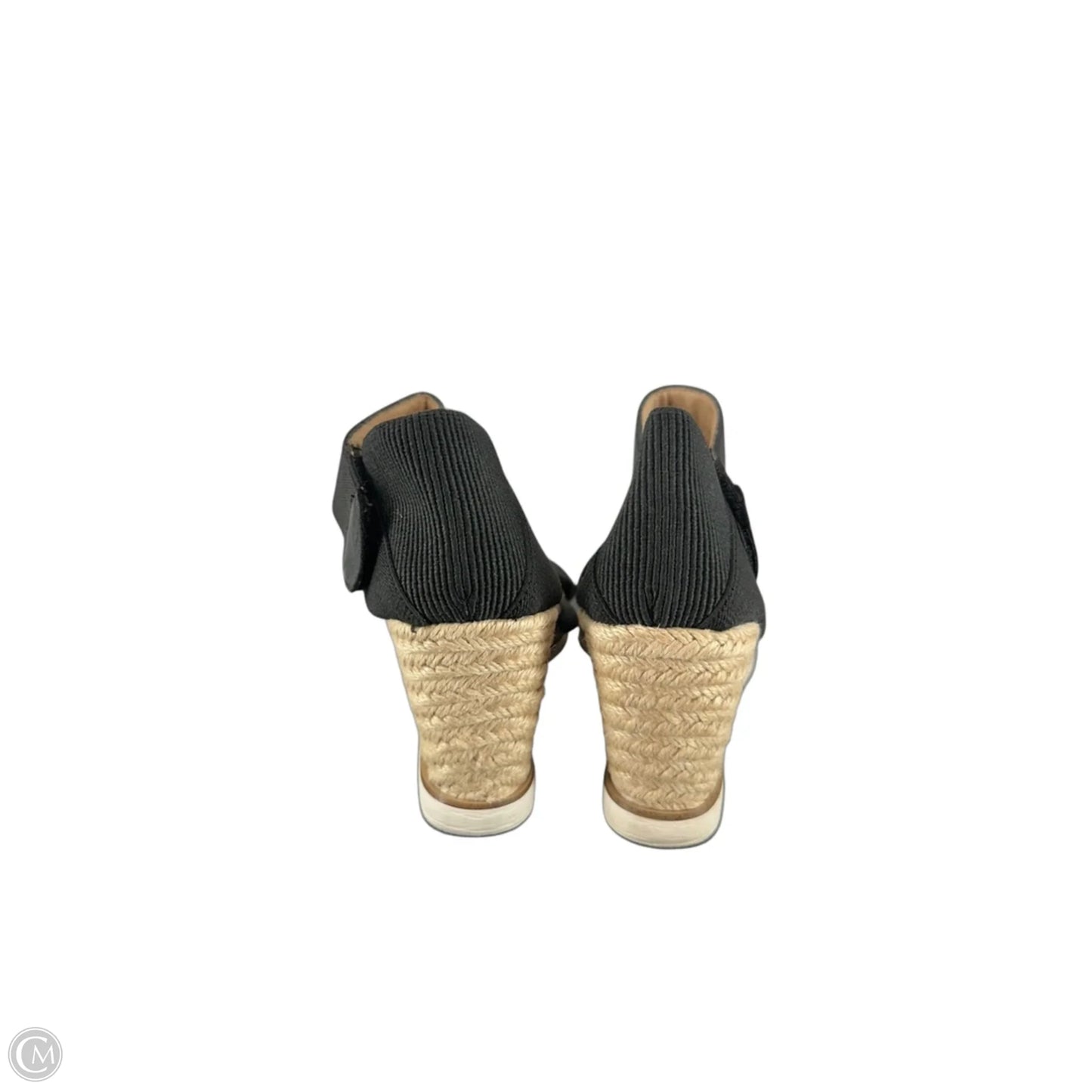 Sandals Heels Wedge By Corkys In Black, Size: 9
