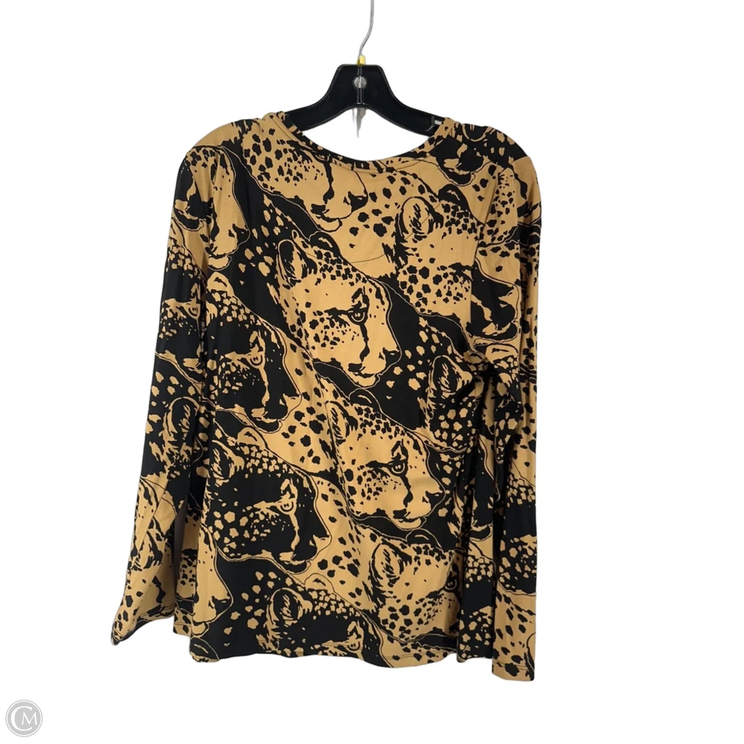 Top Long Sleeve By Chicos In Animal Print, Size: 2