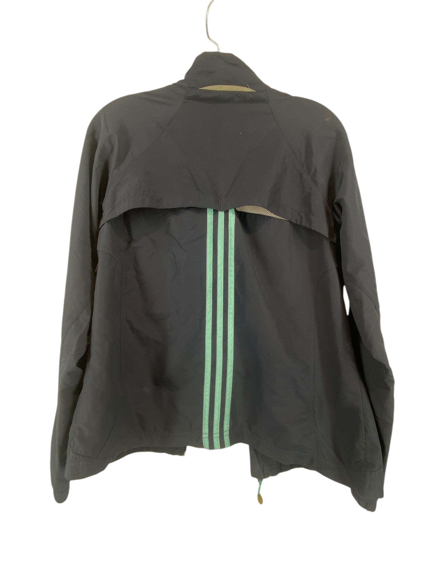 Athletic Jacket By Adidas In Blue, Size: M