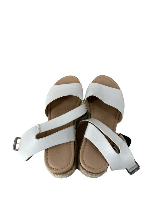Sandals Heels Platform By Cushionaire  Size: 8