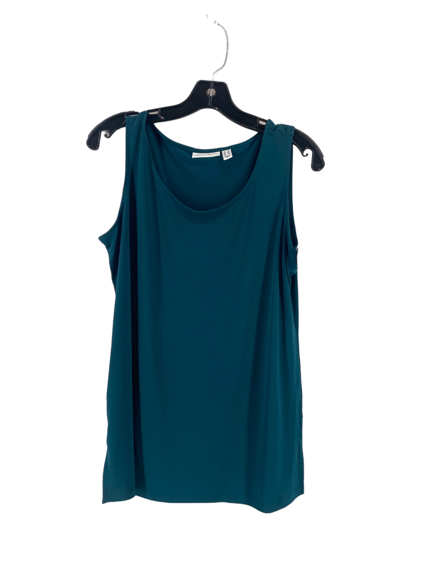 Top Sleeveless By Susan Graver In Green, Size: Petite M
