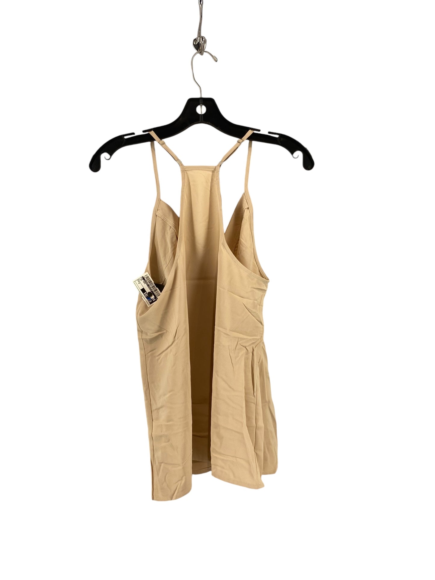 Top Cami By Clothes Mentor In Tan, Size: S