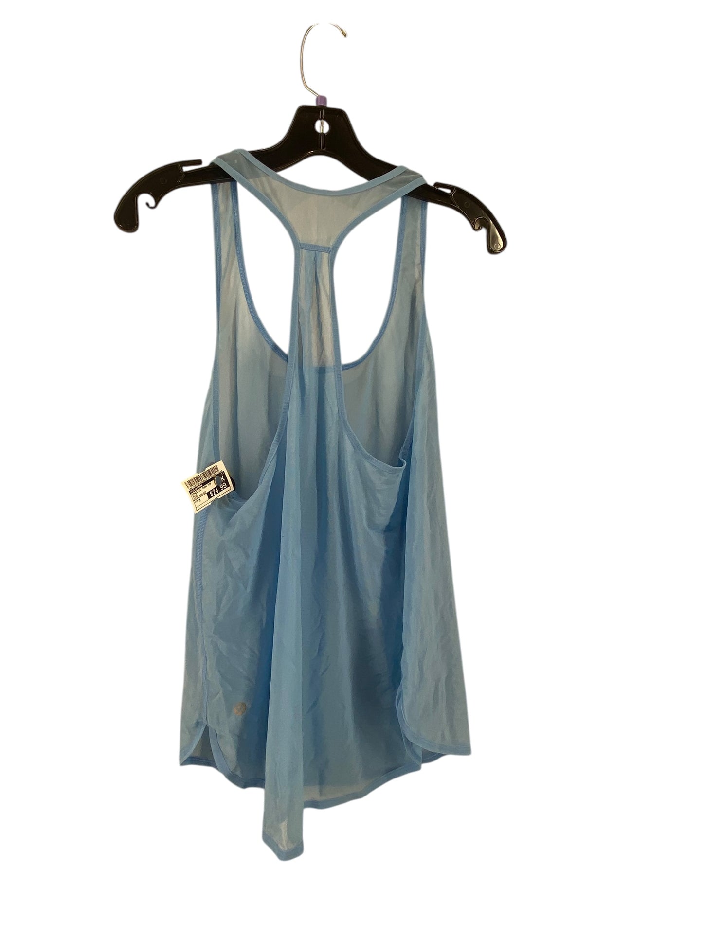 Athletic Tank Top By Lululemon In Blue, Size: M