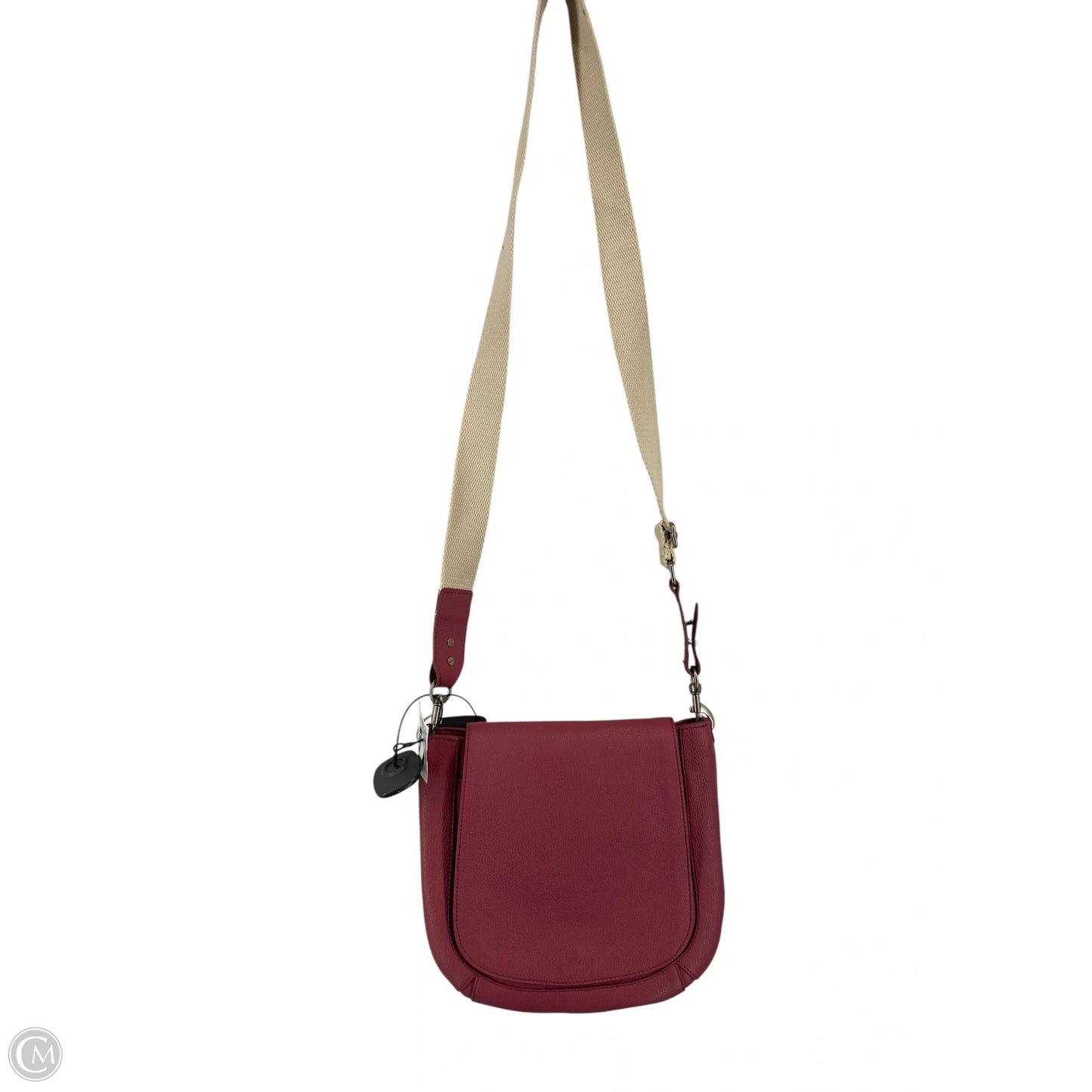 Crossbody Leather By Lucky Brand, Size: Medium