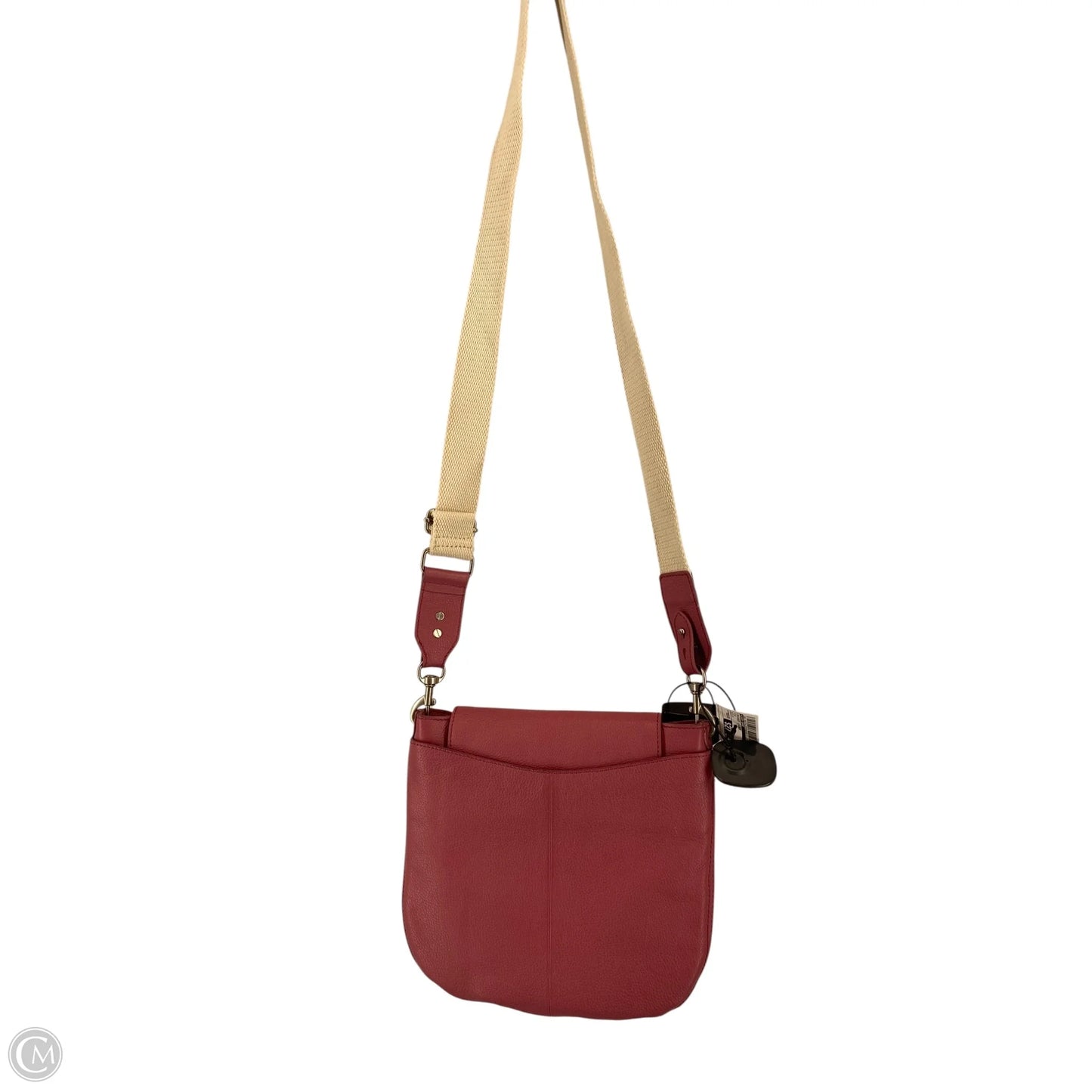 Crossbody Leather By Lucky Brand, Size: Medium