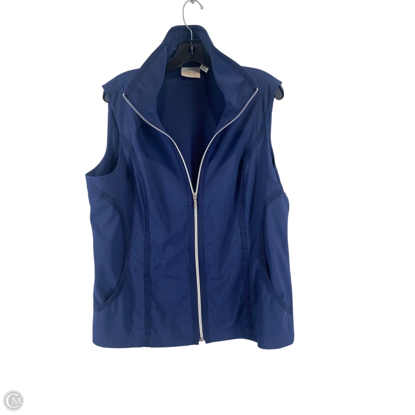 Vest Other By Zenergy By Chicos In Navy, Size: 2
