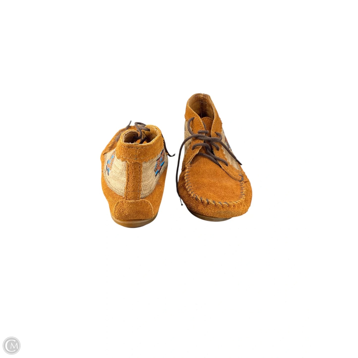 Shoes Flats By Minnetonka In Tan, Size: 7.5