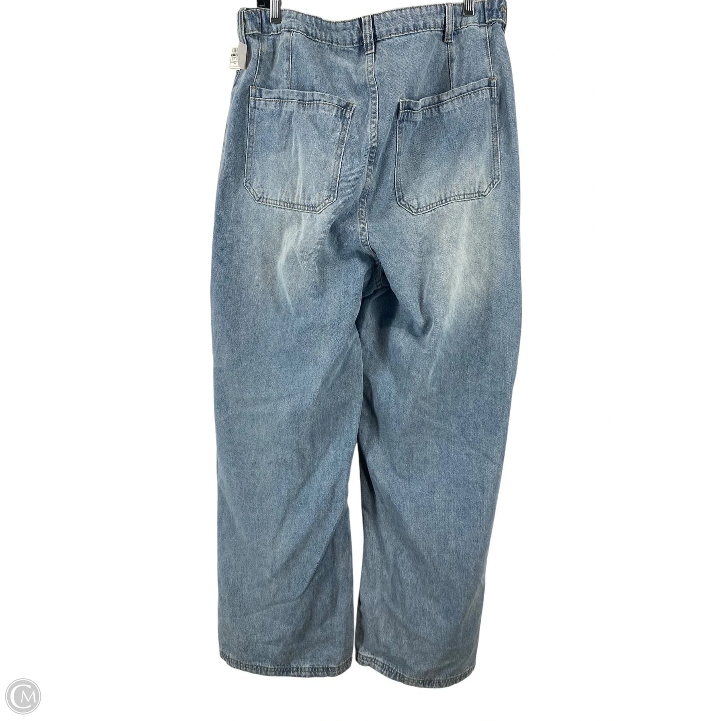 Jeans Straight By Cmc In Blue Denim, Size: 12