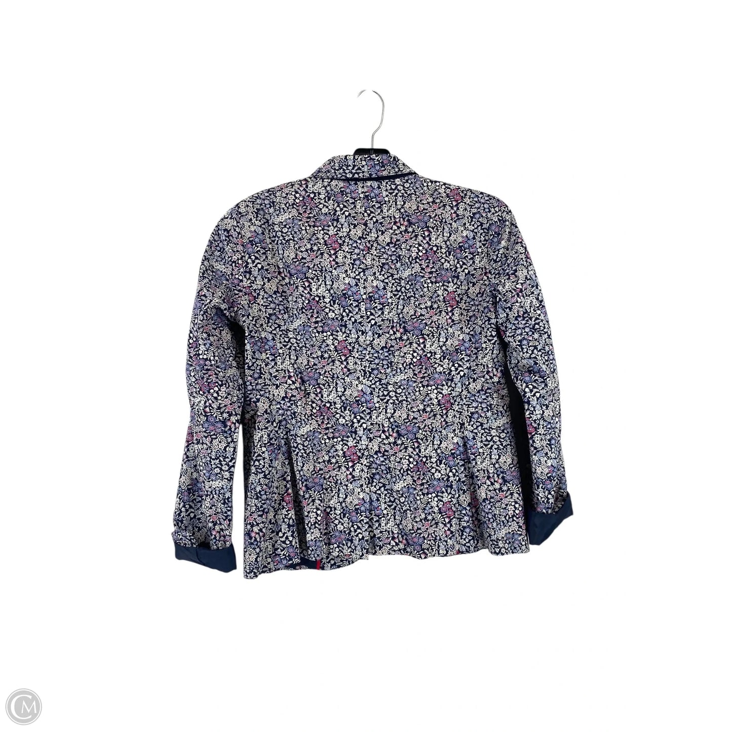 Blazer By Talbots In Floral Print, Size: 2