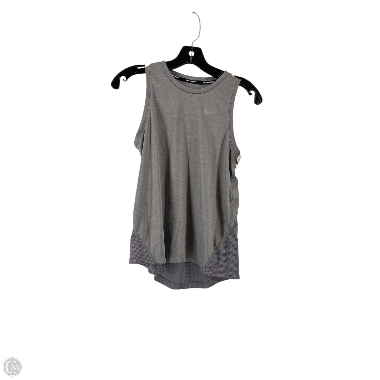 Athletic Tank Top By Nike In Grey, Size: S