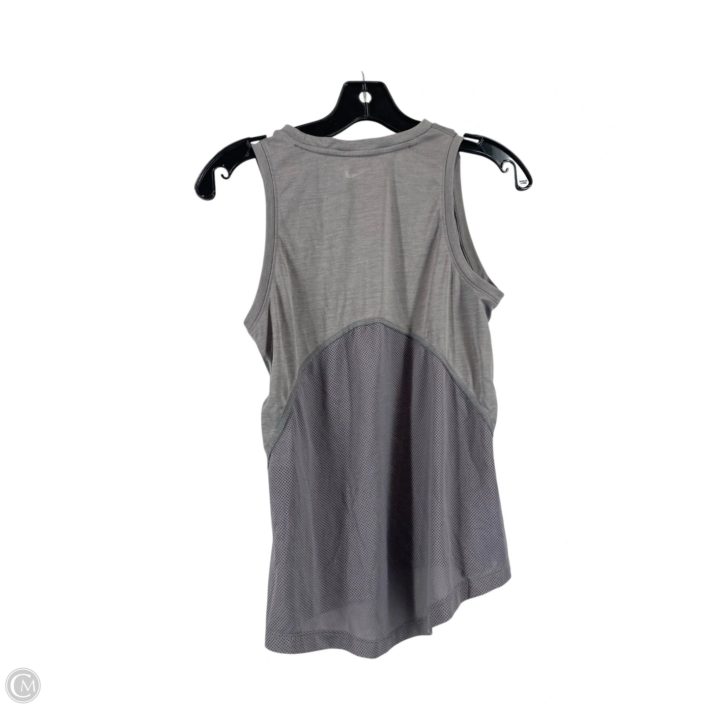 Athletic Tank Top By Nike In Grey, Size: S
