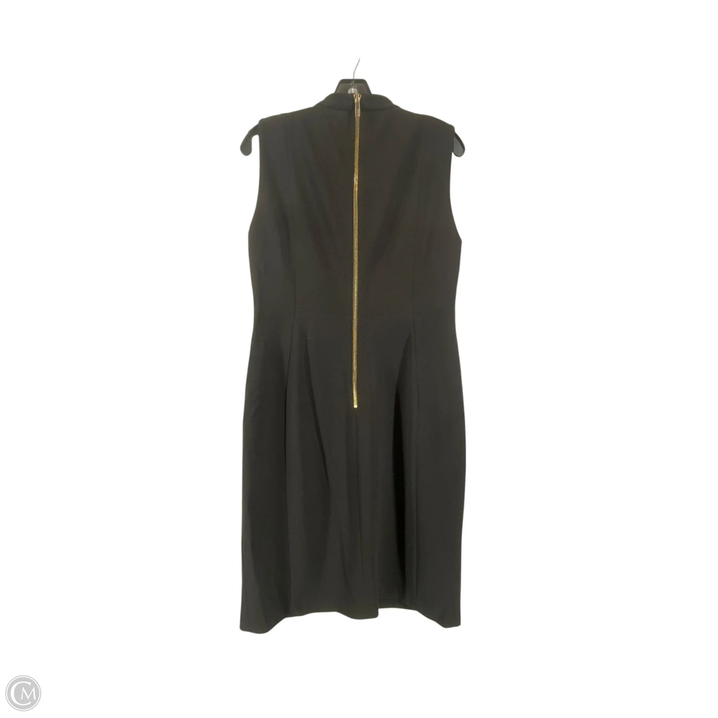 Dress Work By Calvin Klein In Black, Size: 14