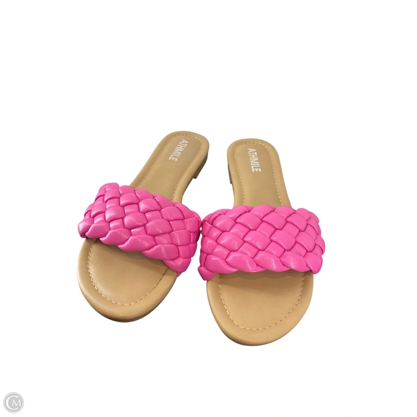 Sandals Flats By Cme In Pink, Size: 7