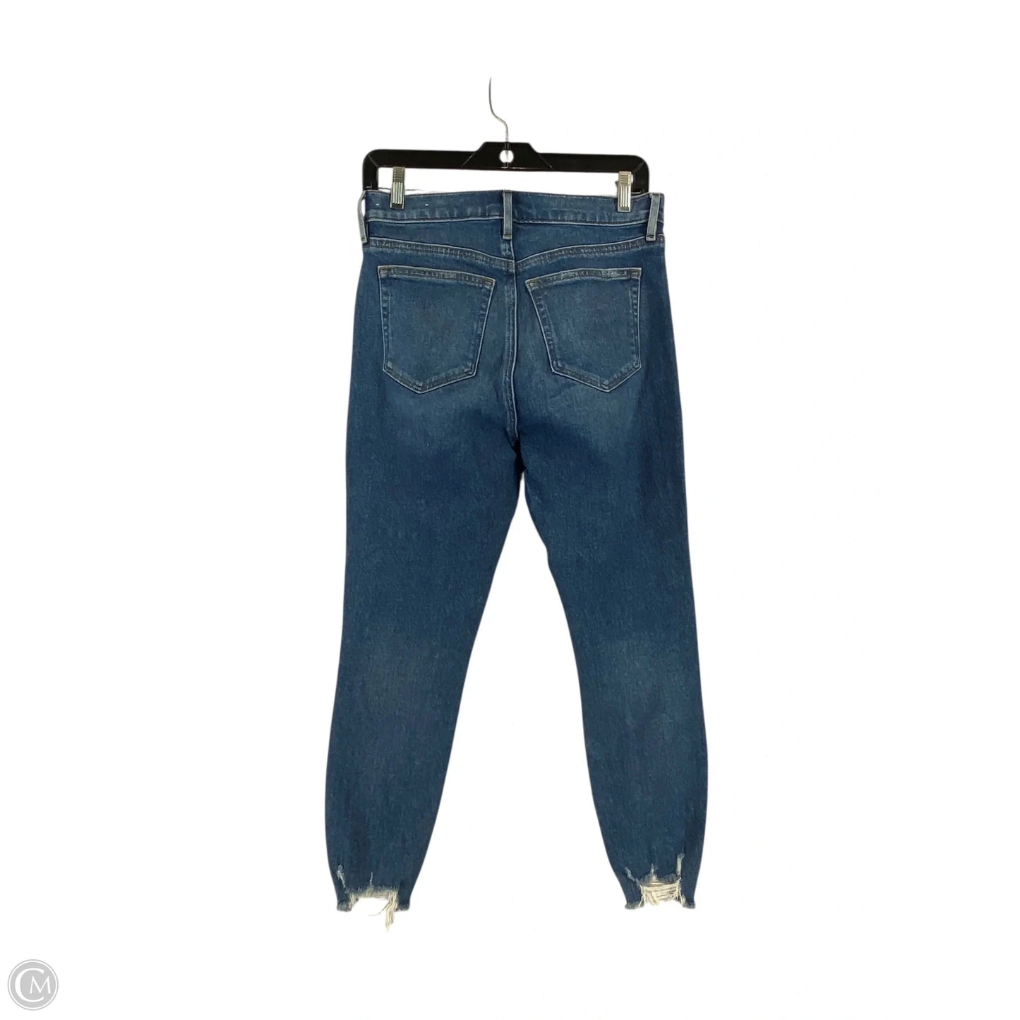 Jeans Skinny By Loft In Blue Denim, Size: 6