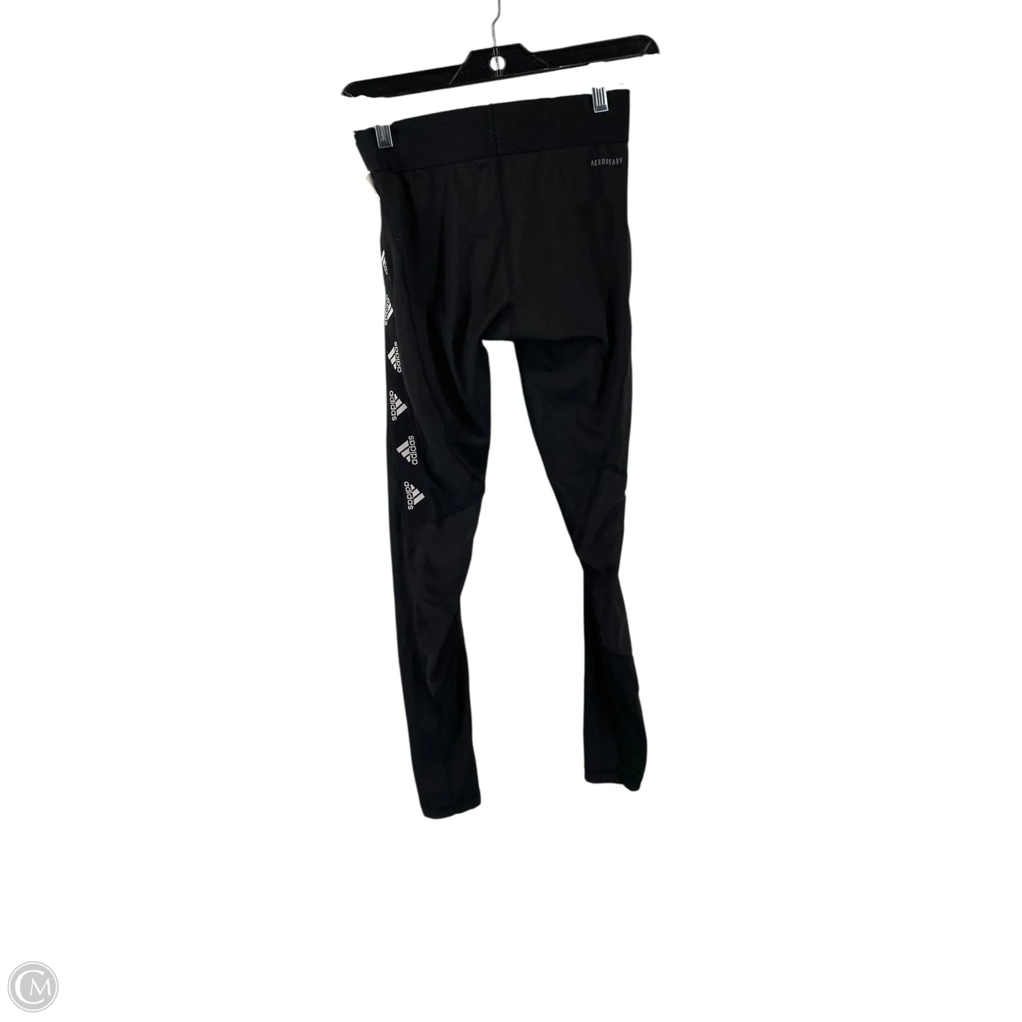 Athletic Leggings By Adidas In Black, Size: S