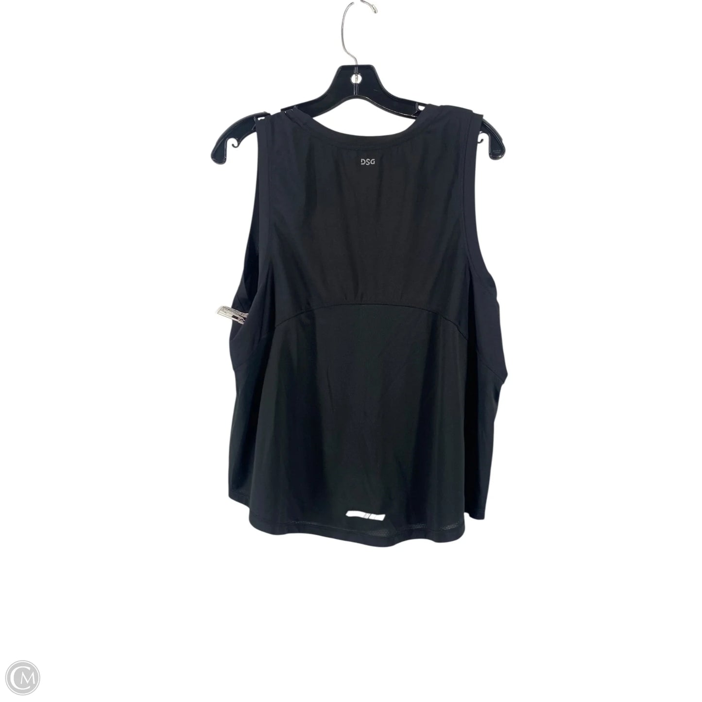 Athletic Tank Top By Dsg Outerwear In Black, Size: Xl