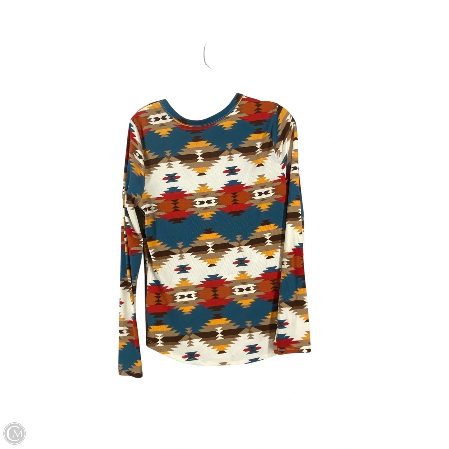 Top Long Sleeve By No Boundaries In Multi-colored, Size: Xl