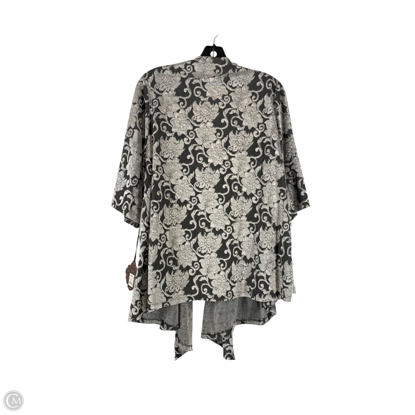 Cardigan By Knox Rose In Silver, Size: Xl