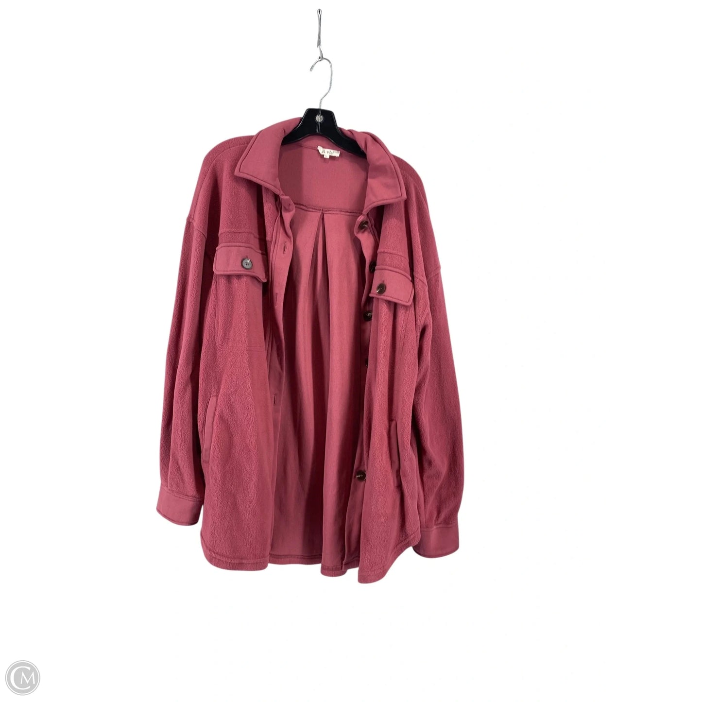 Jacket Shirt By La Miel In Purple, Size: L