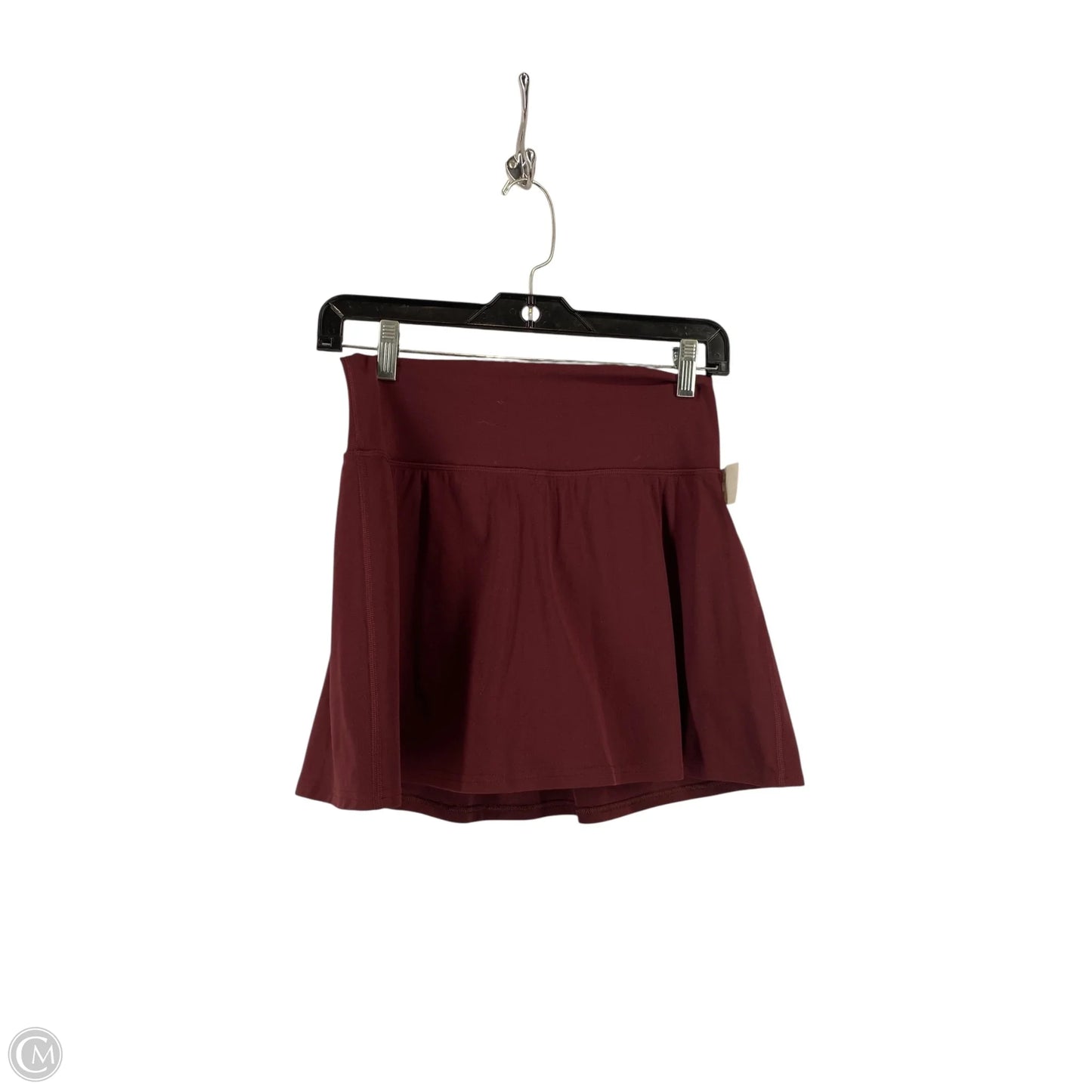 Athletic Skirt By Lululemon In Maroon, Size: 8