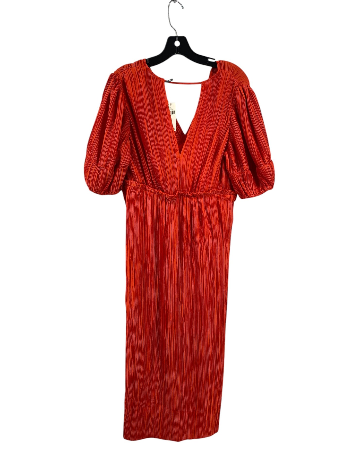 Dress Casual Midi By Anthropologie Size: Xs