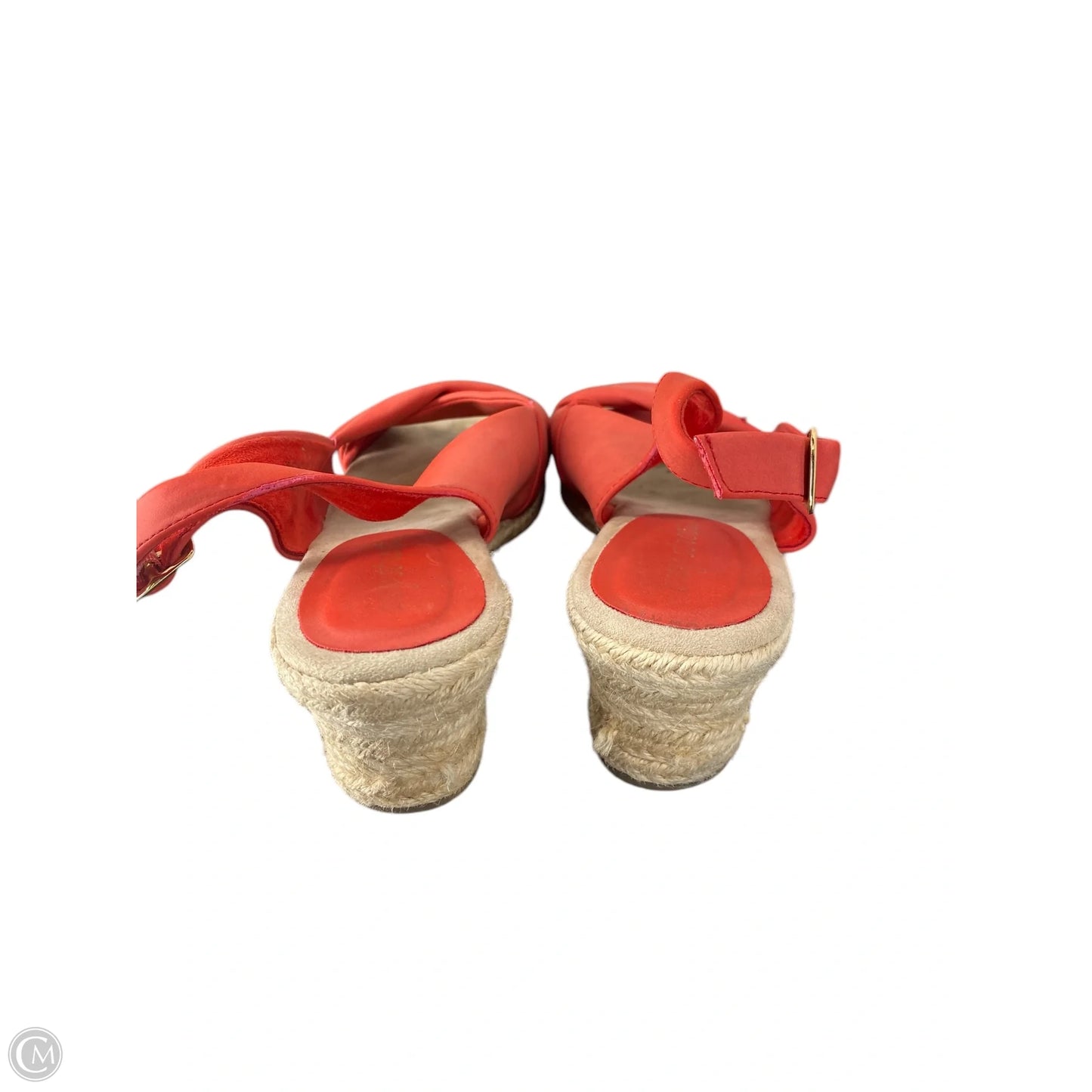 Shoes Heels Wedge By Easy Street In Red, Size: 8.5