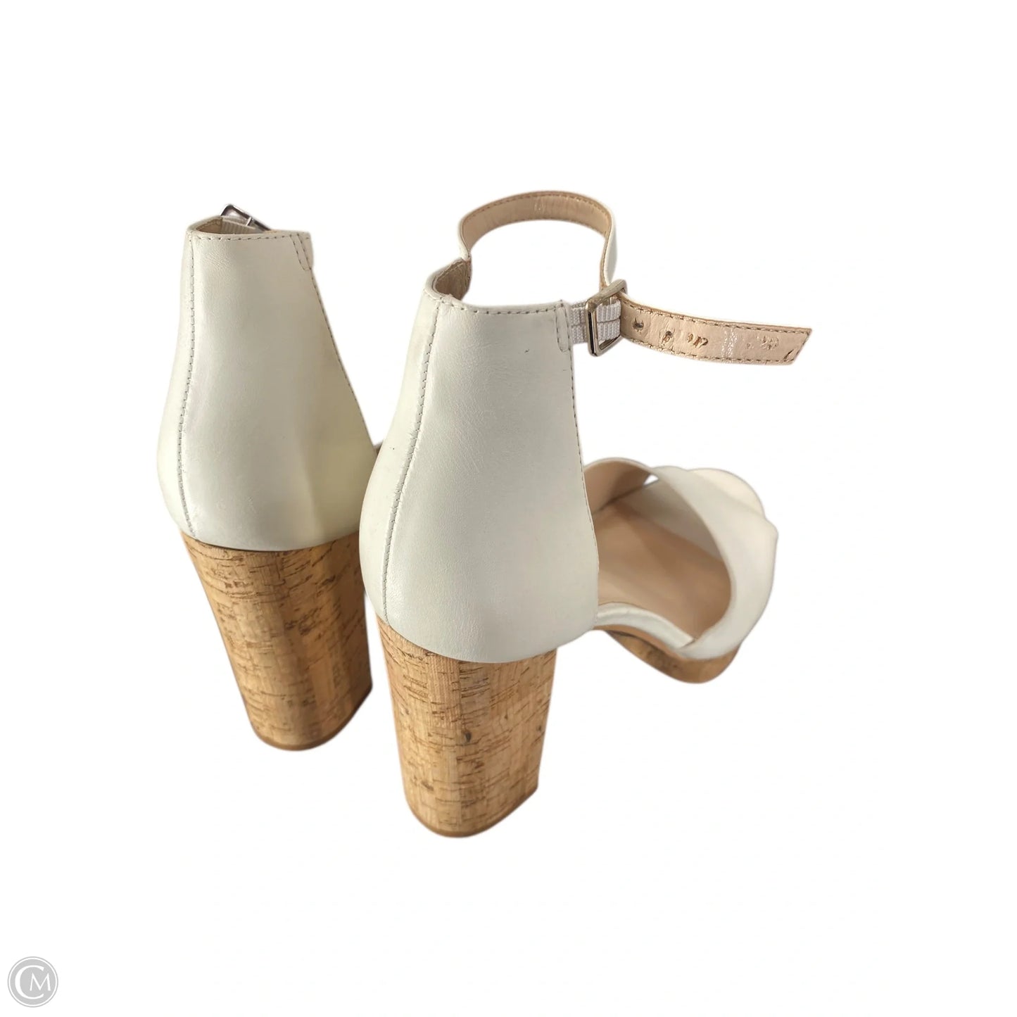 Shoes Heels Block By Vince Camuto In White, Size: 10